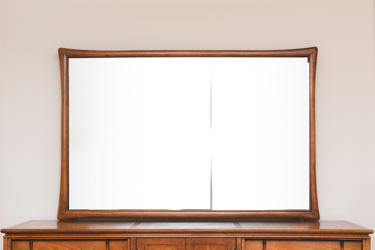 Mid Century Thomasville "Tamerlane" Dresser with Mirror