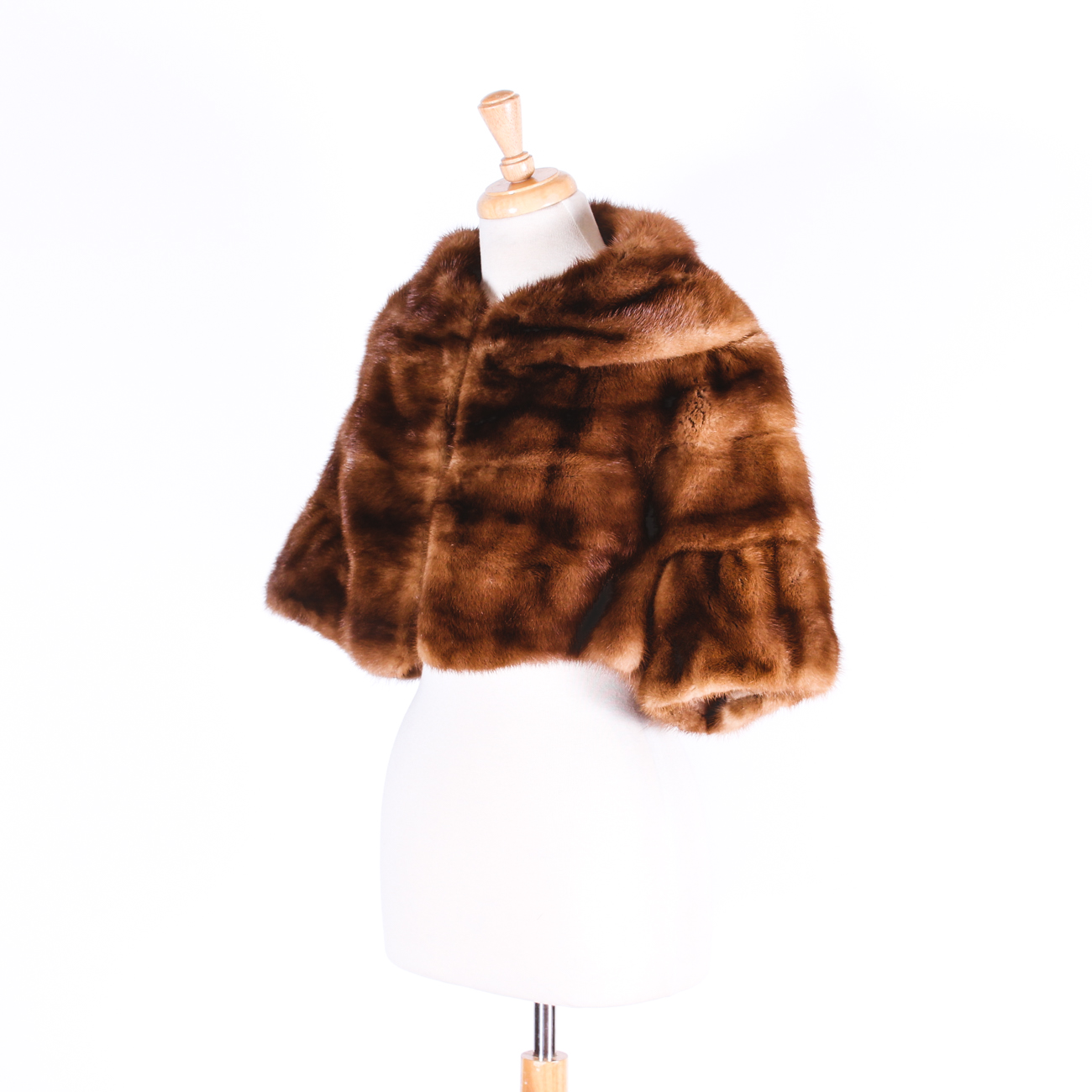 Vintage Todd Brothers Mink Fur Capelet