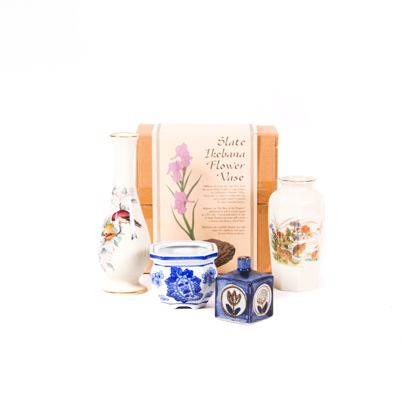 Assortment of Oriental Style Vases and Vessels