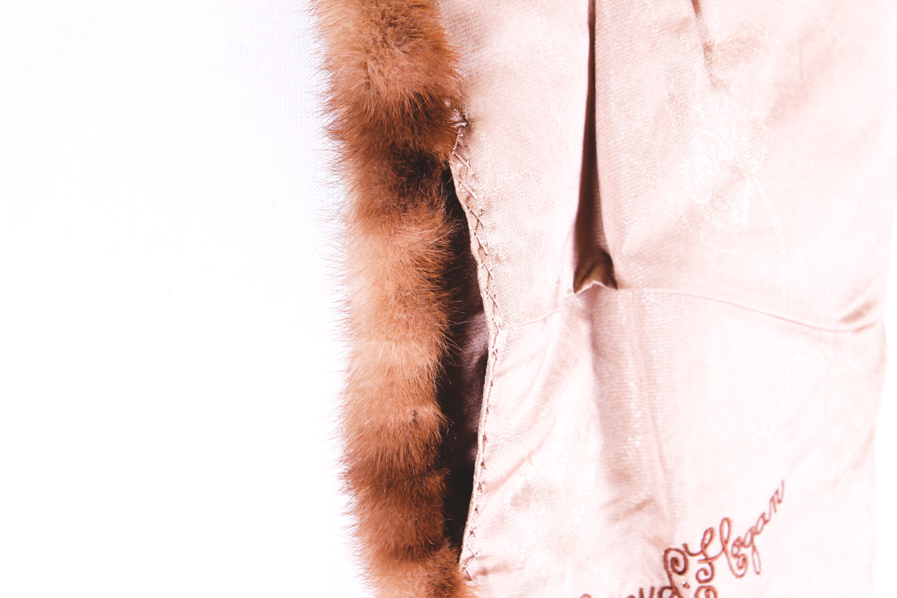 Vintage Todd Brothers Mink Fur Capelet