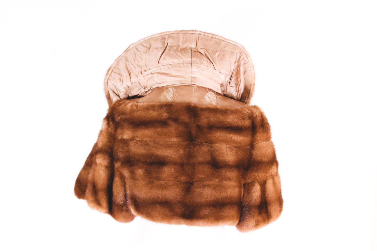 Vintage Todd Brothers Mink Fur Capelet