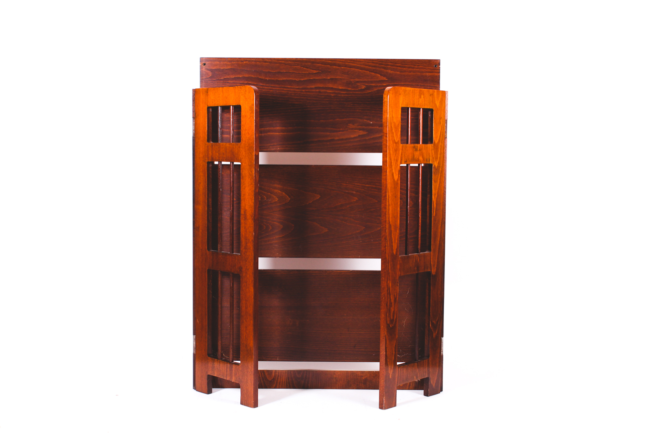 Modern Folding Wood Bookcase