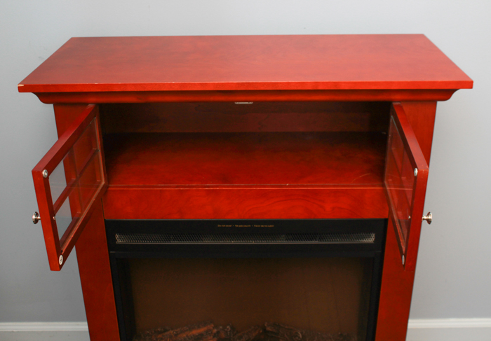 Chinoiserie Electric Fireplace
