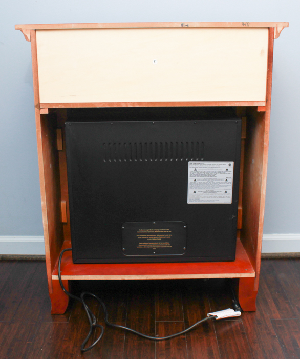 Chinoiserie Electric Fireplace