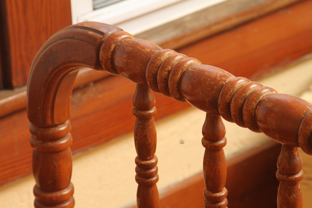 Vintage "Jenny Lind" Style Twin Bed Frame