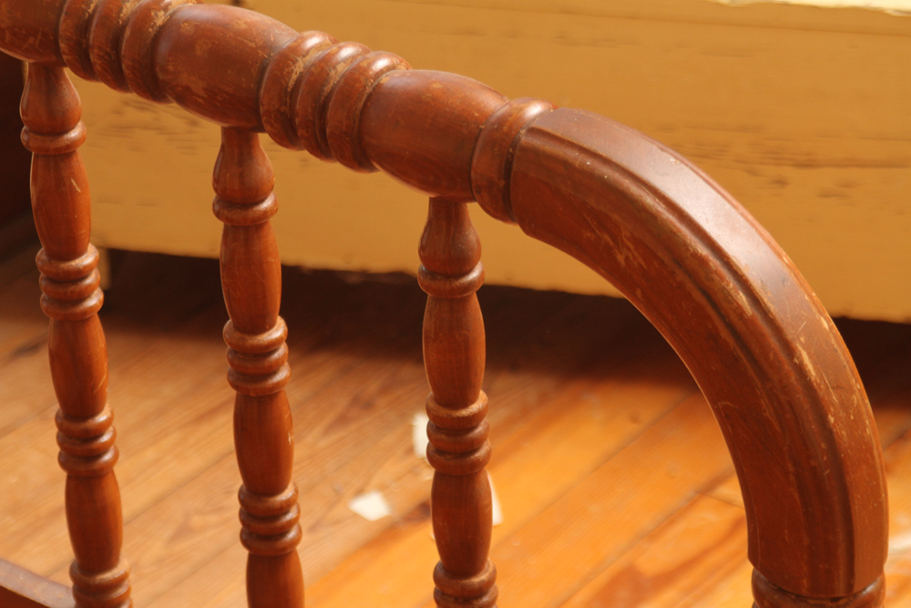 Vintage "Jenny Lind" Style Twin Bed Frame