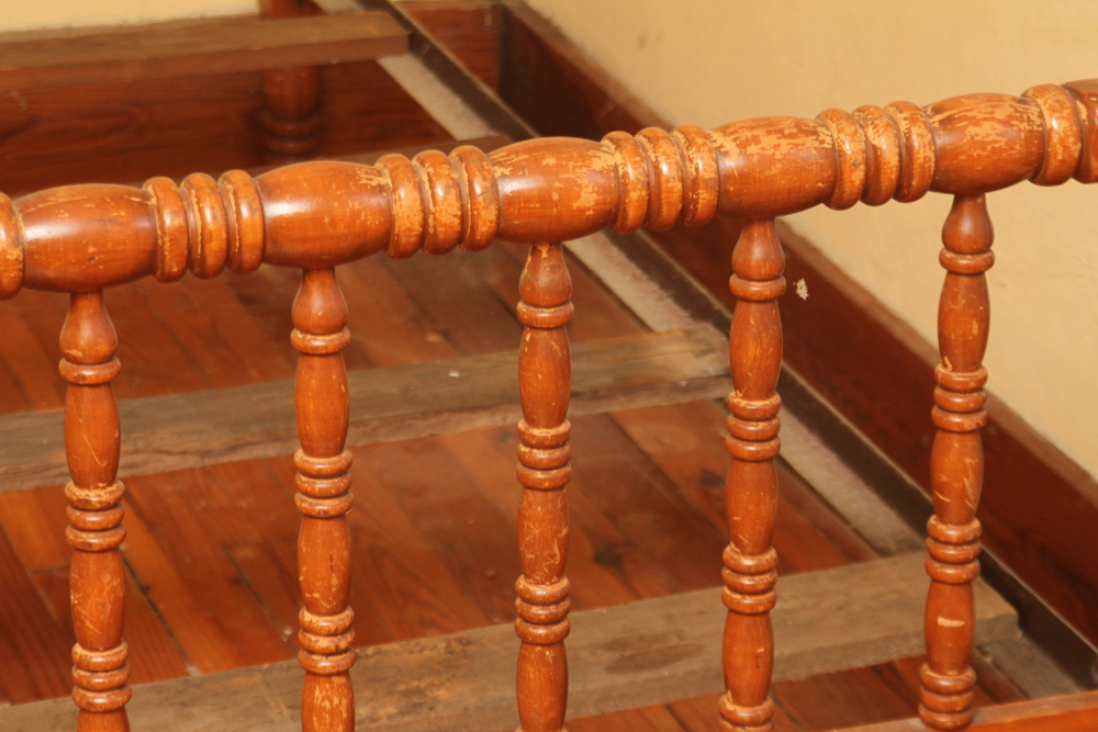 Vintage "Jenny Lind" Style Twin Bed Frame