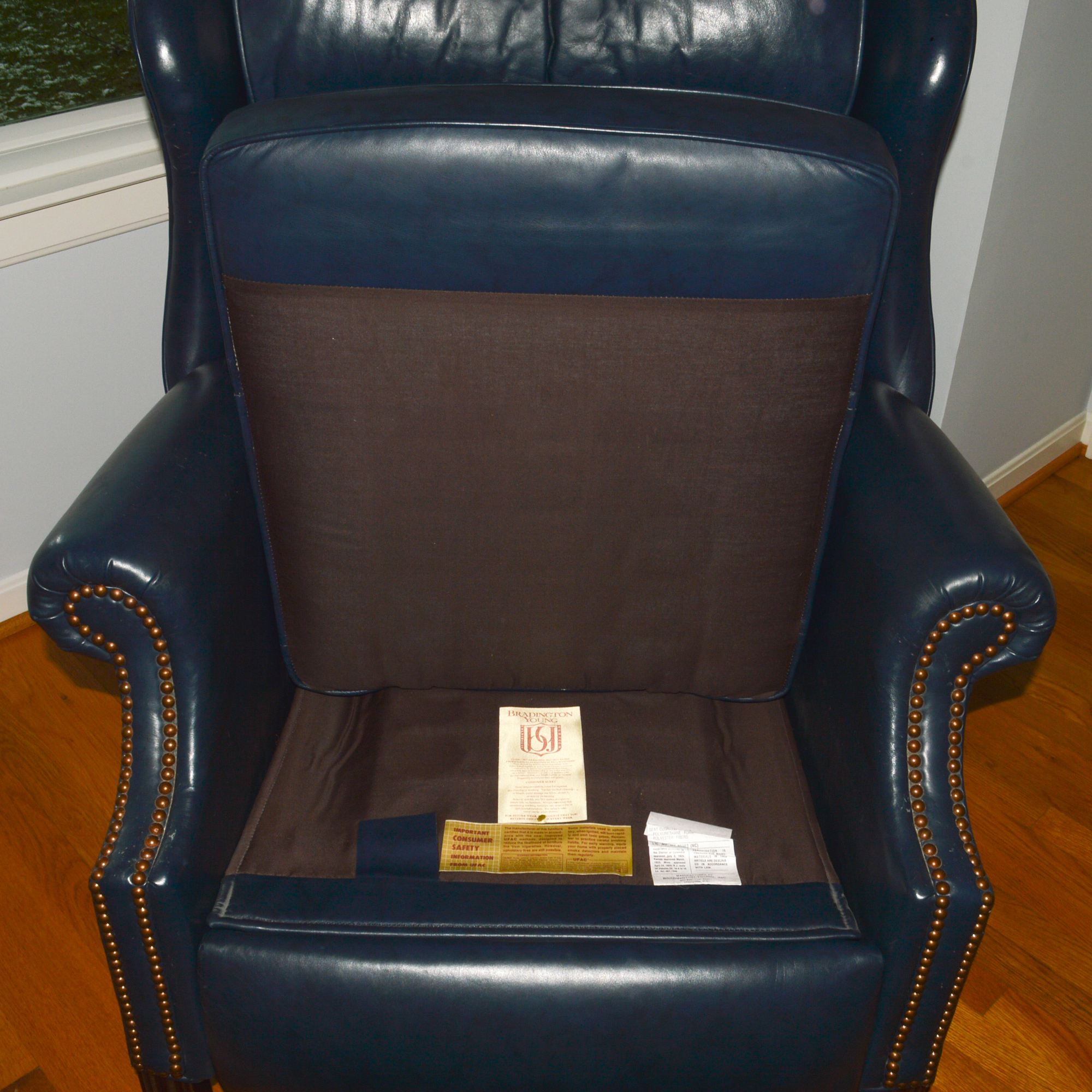 Bradington Young Leather Reclining Armchair