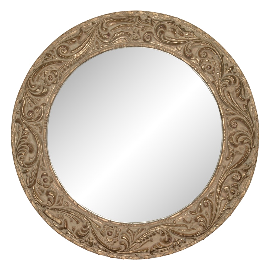 Contemporary Round Wall Mirror