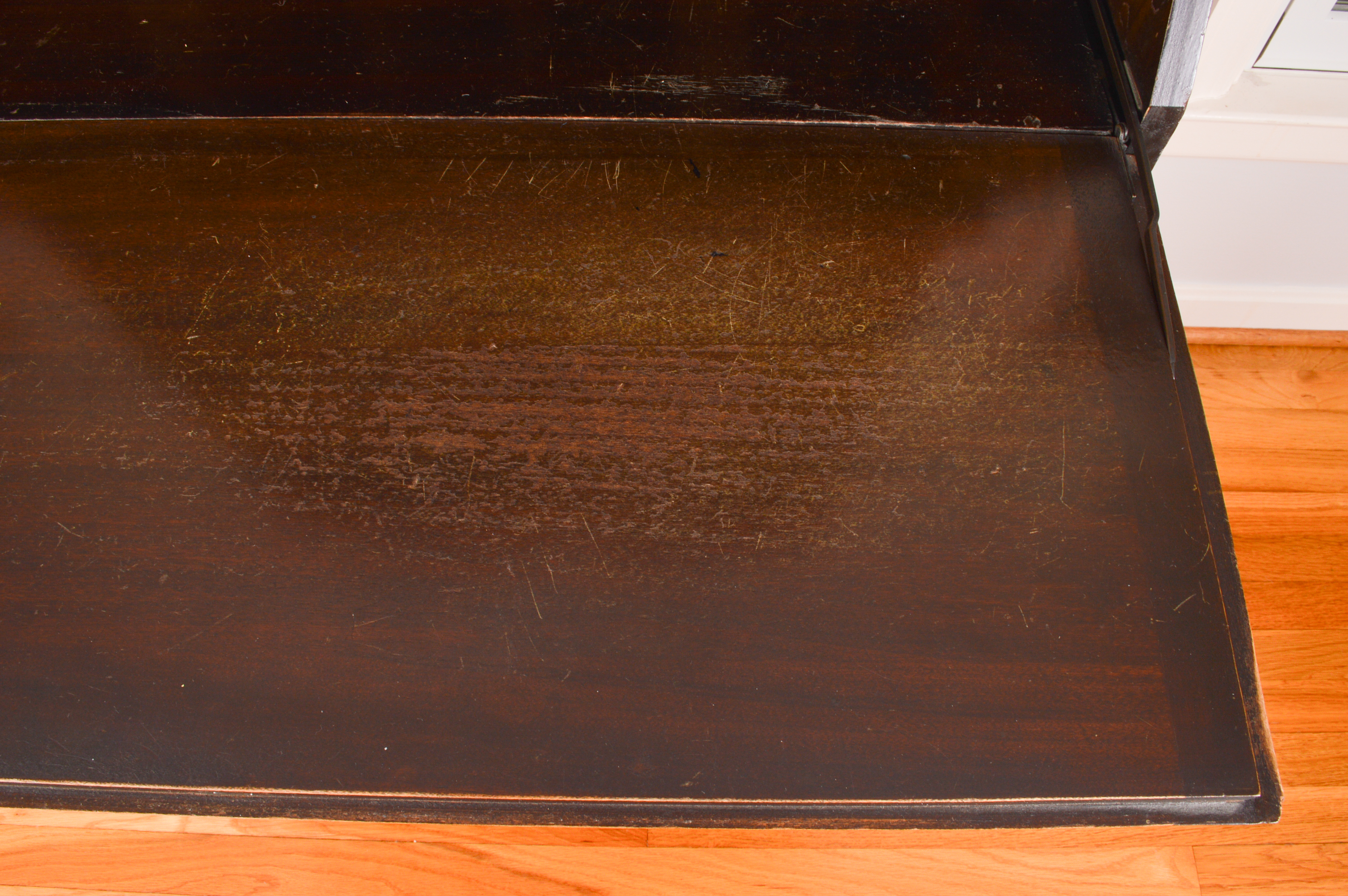 Vintage Chippendale Style Secretary Bookcase