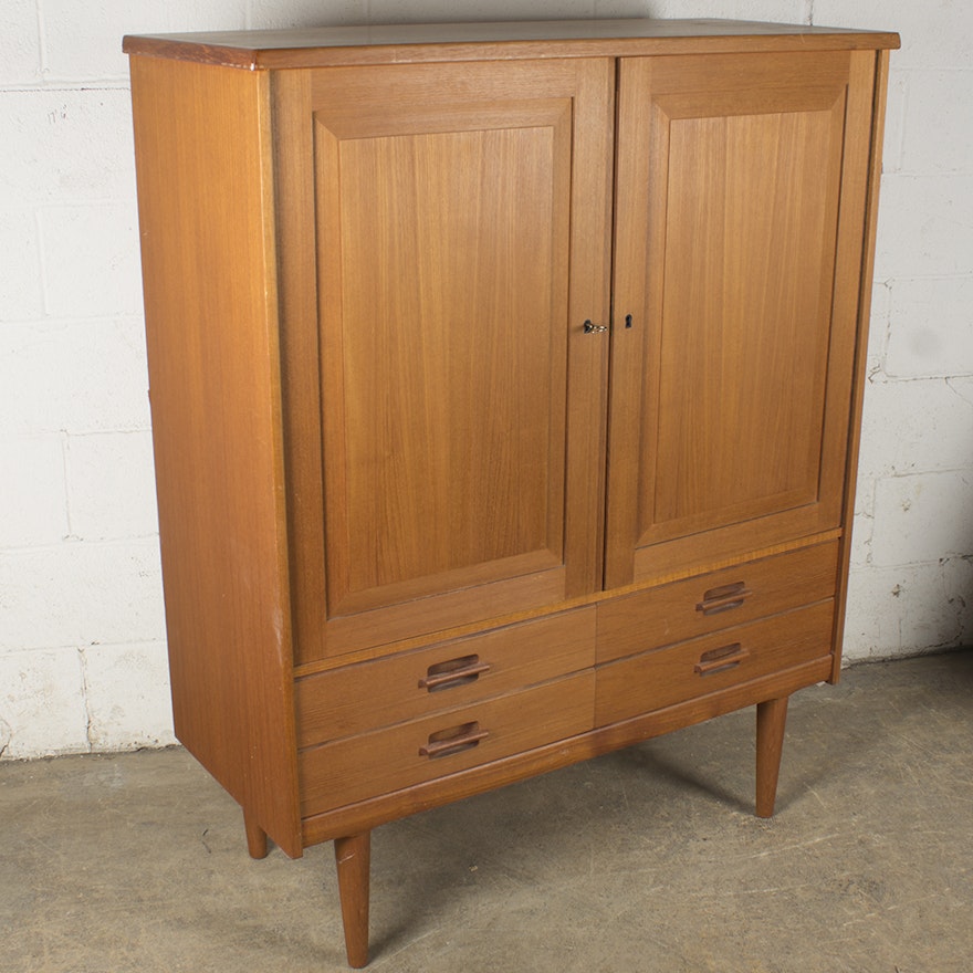 Danish Modern Teak Cabinet