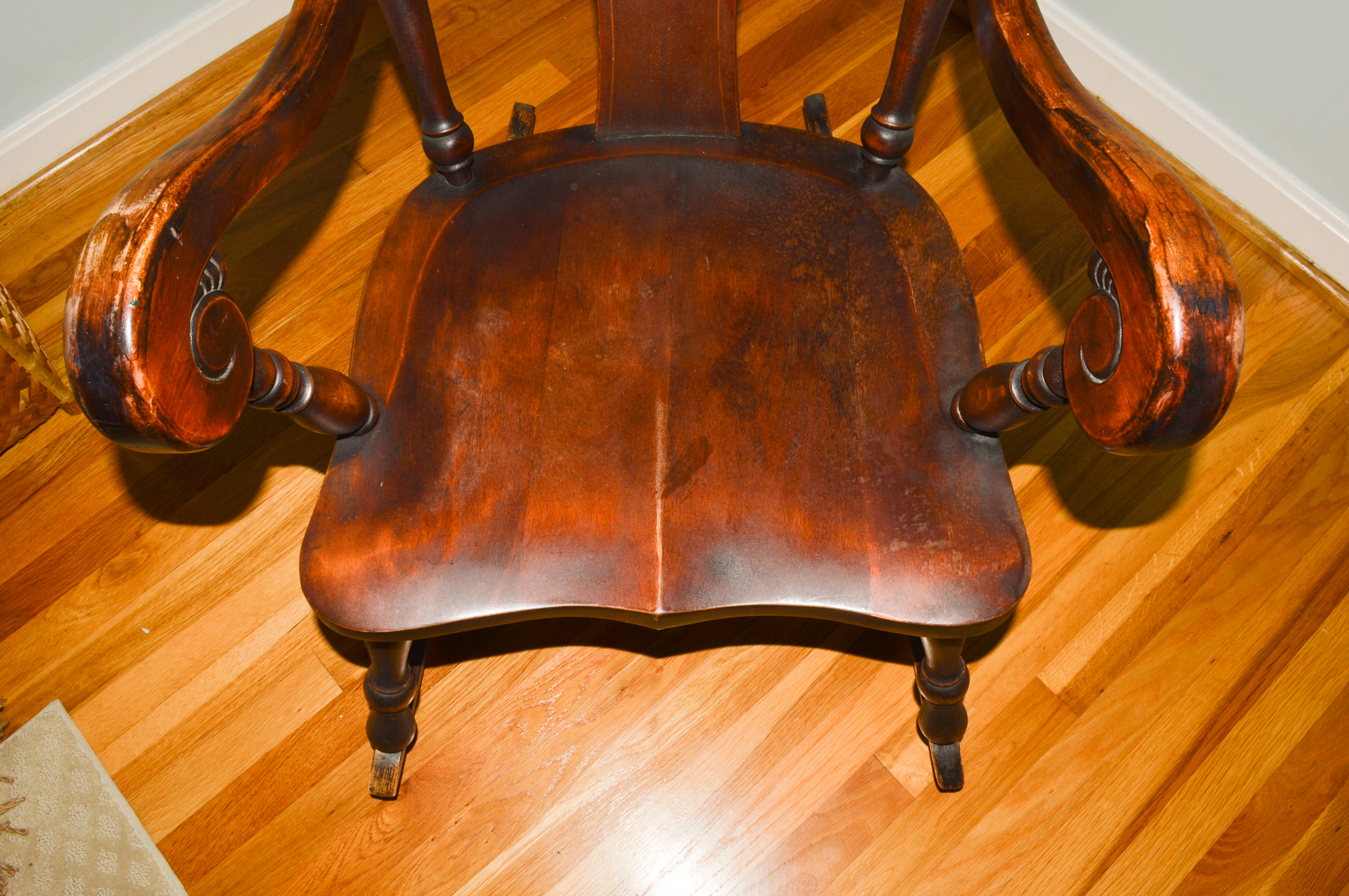 Antique Rocking Chair by Sikes Chair Company