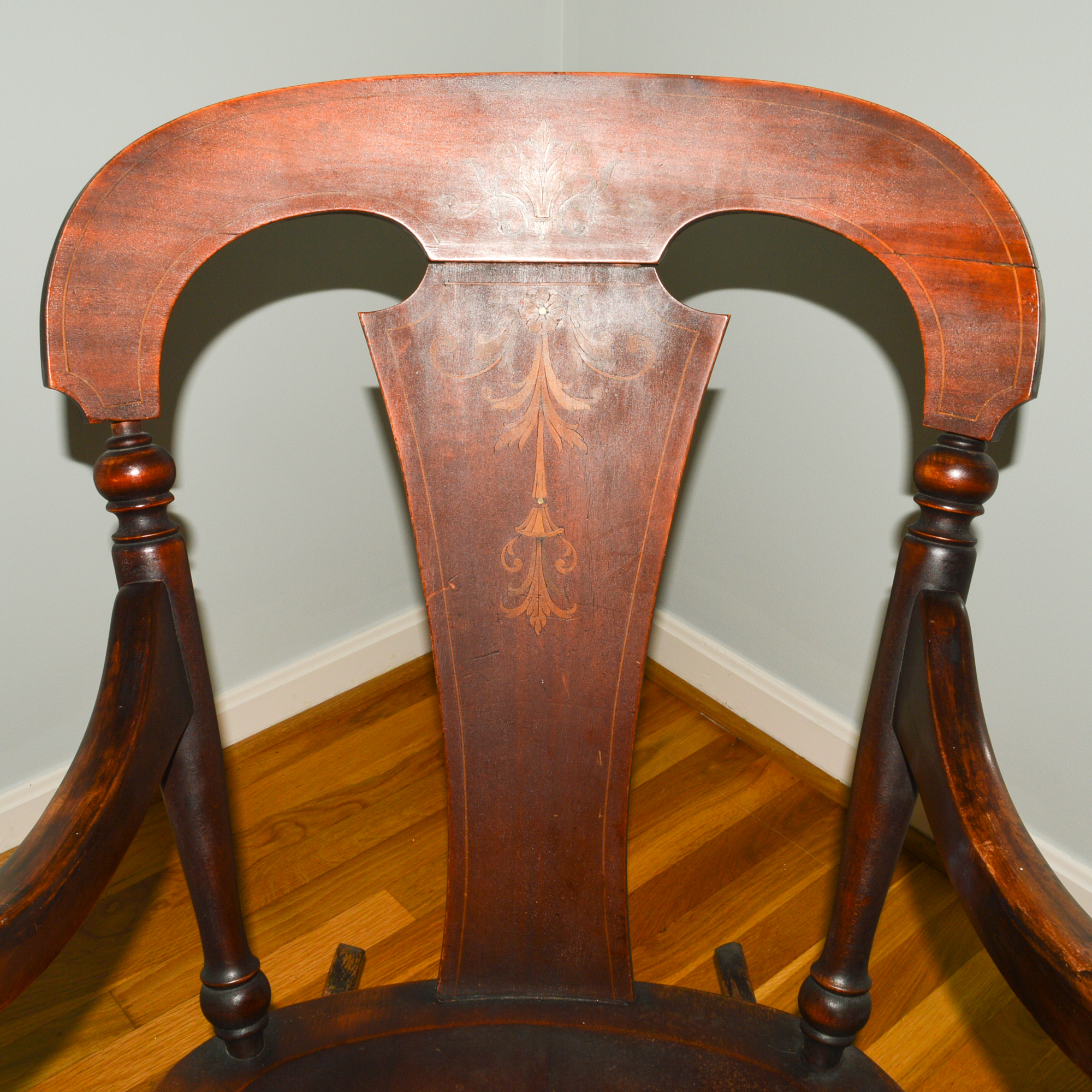 Antique Rocking Chair by Sikes Chair Company