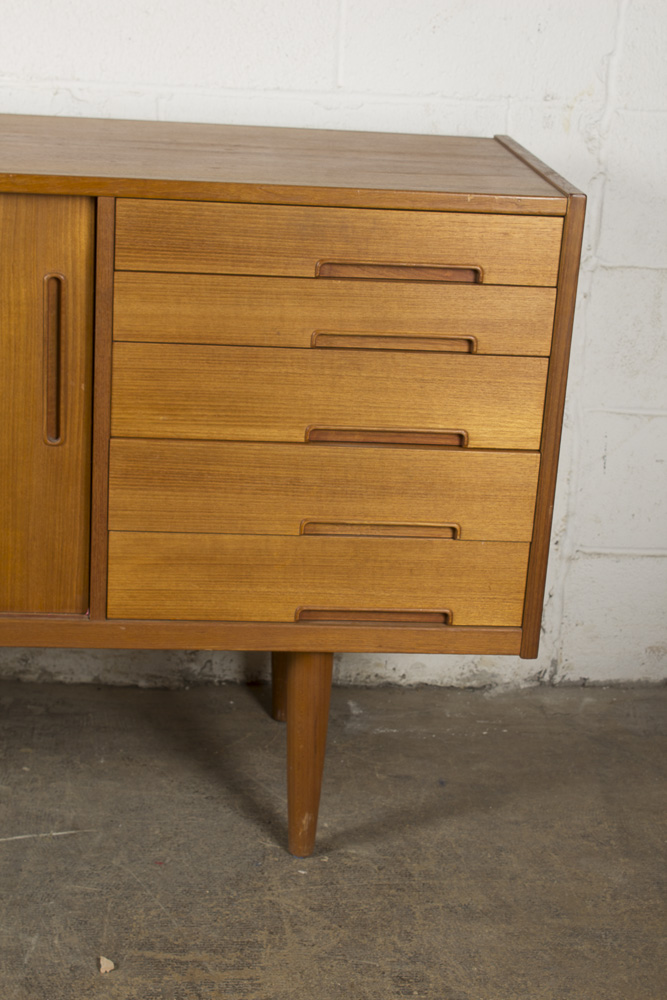 Danish Modern Teak Credenza