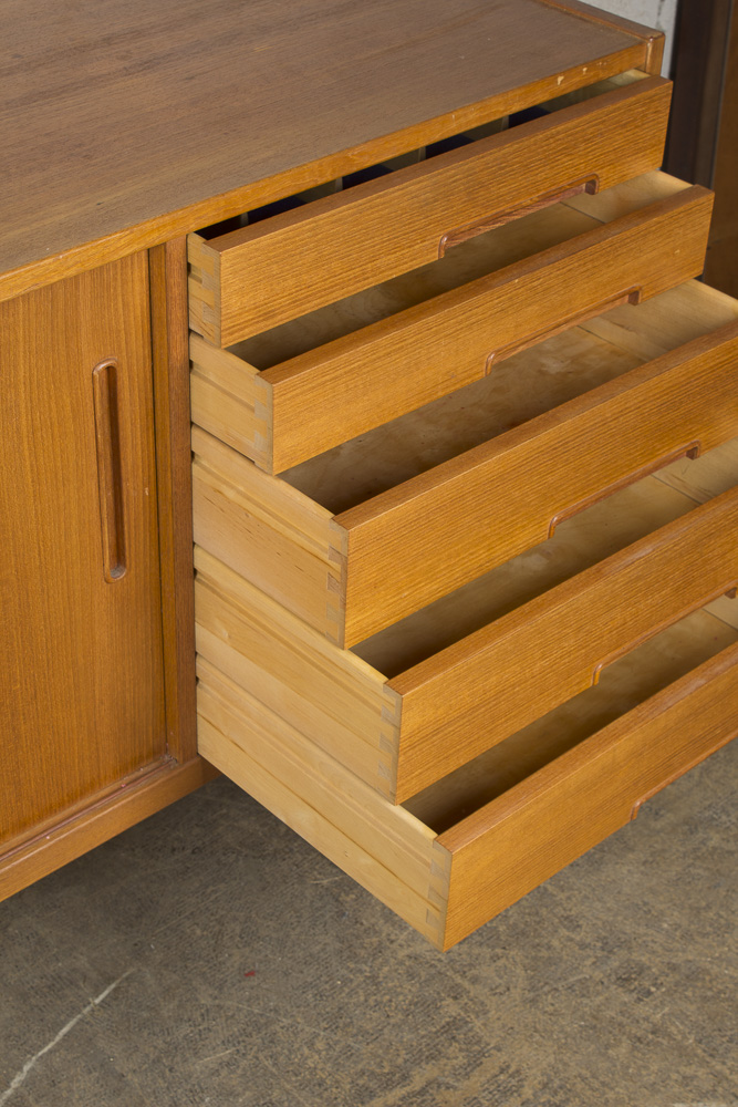 Danish Modern Teak Credenza