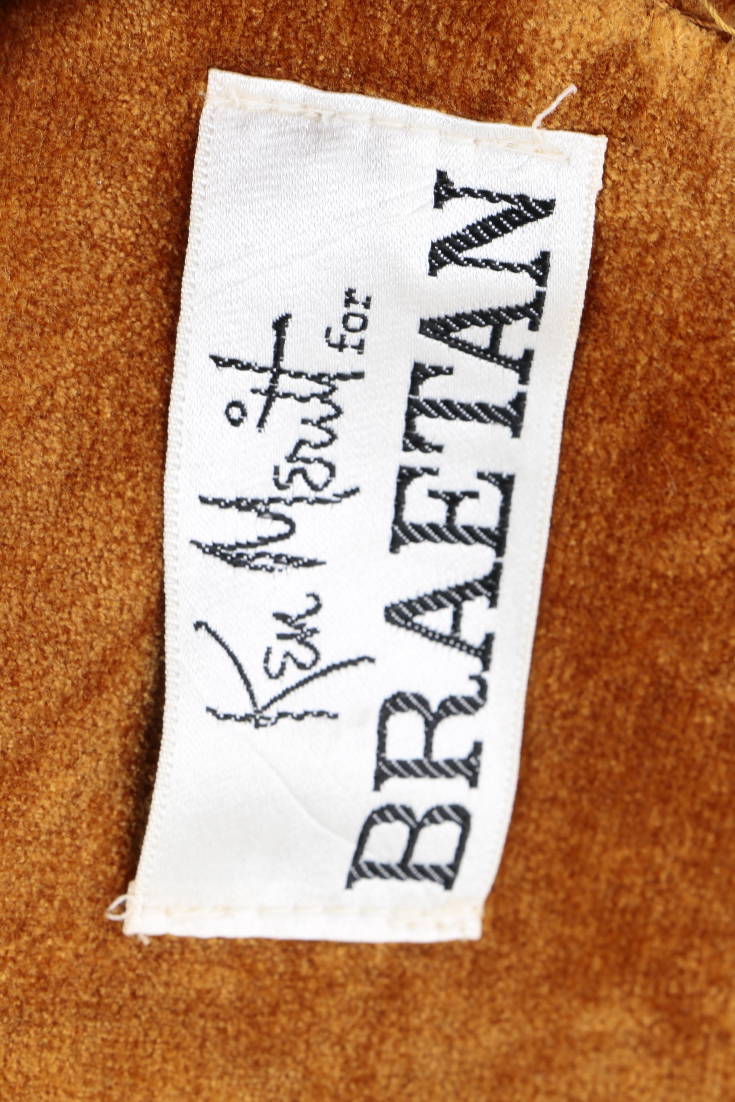 Vintage Ken Merit for Braetan Double-Breasted Velveteen Skirt Suit