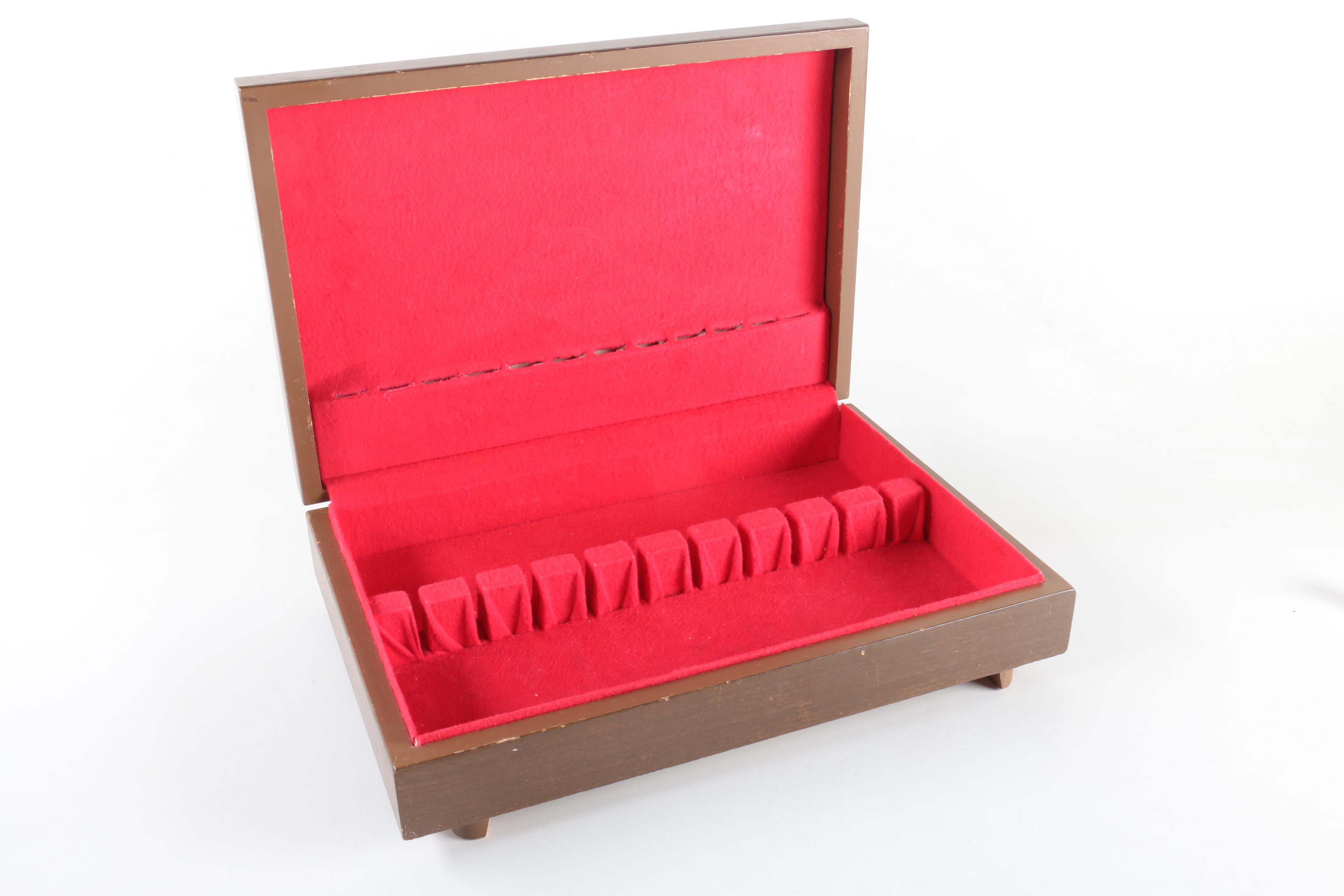 International Silver Co. "Wild Rose" Sterling Silver Flatware Set