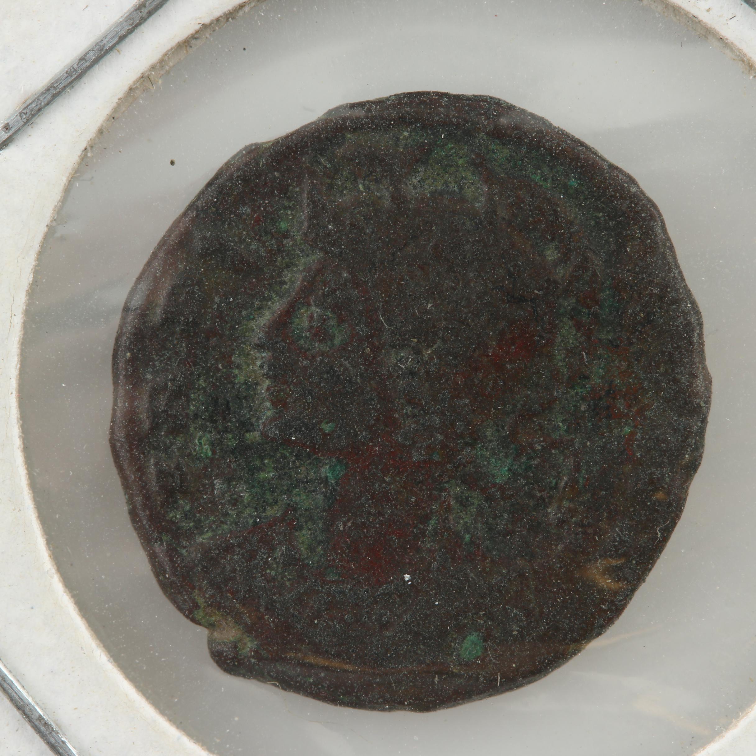 Five Ancient Roman Imperial Copper Coins