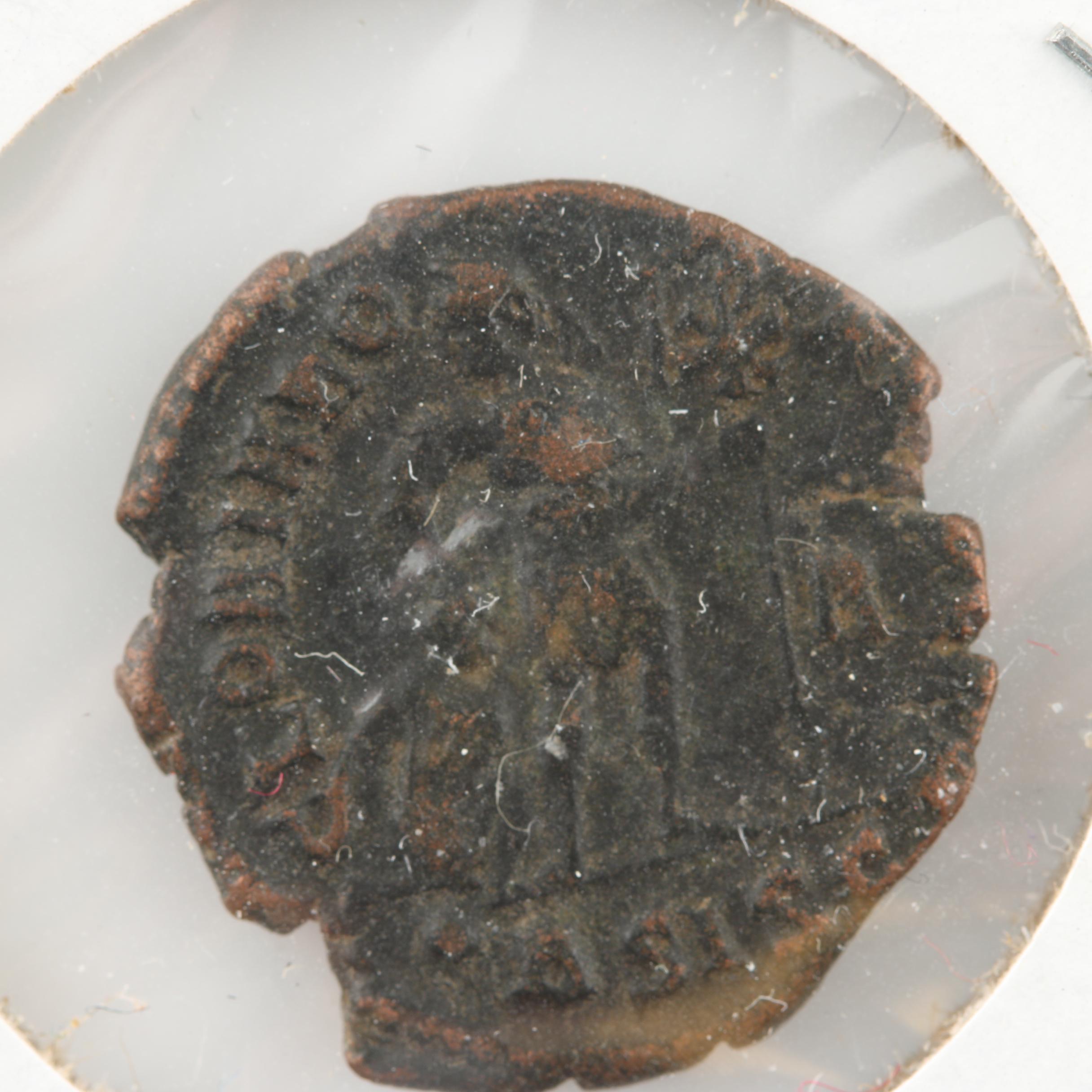 Five Ancient Roman Imperial Copper Coins