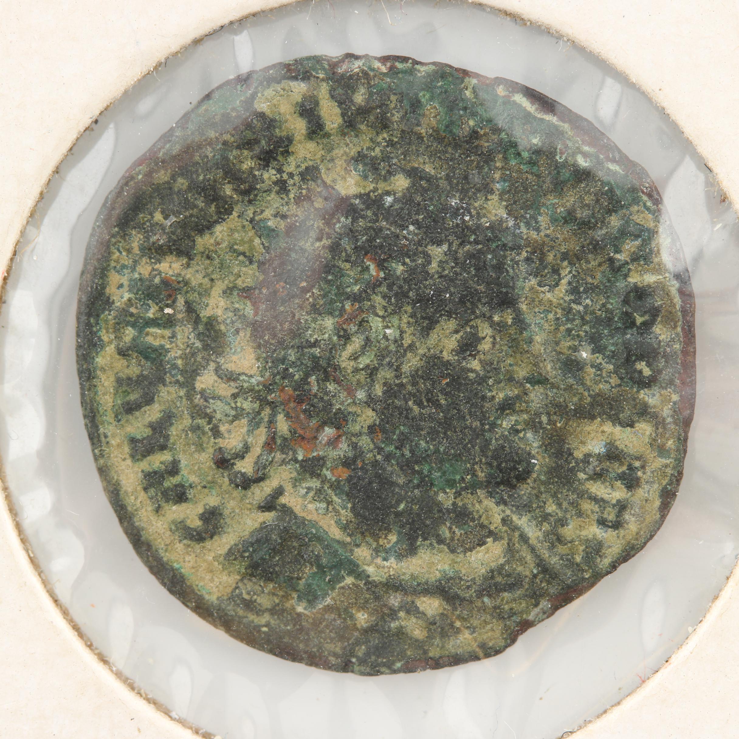 Five Ancient Roman Imperial Copper Coins