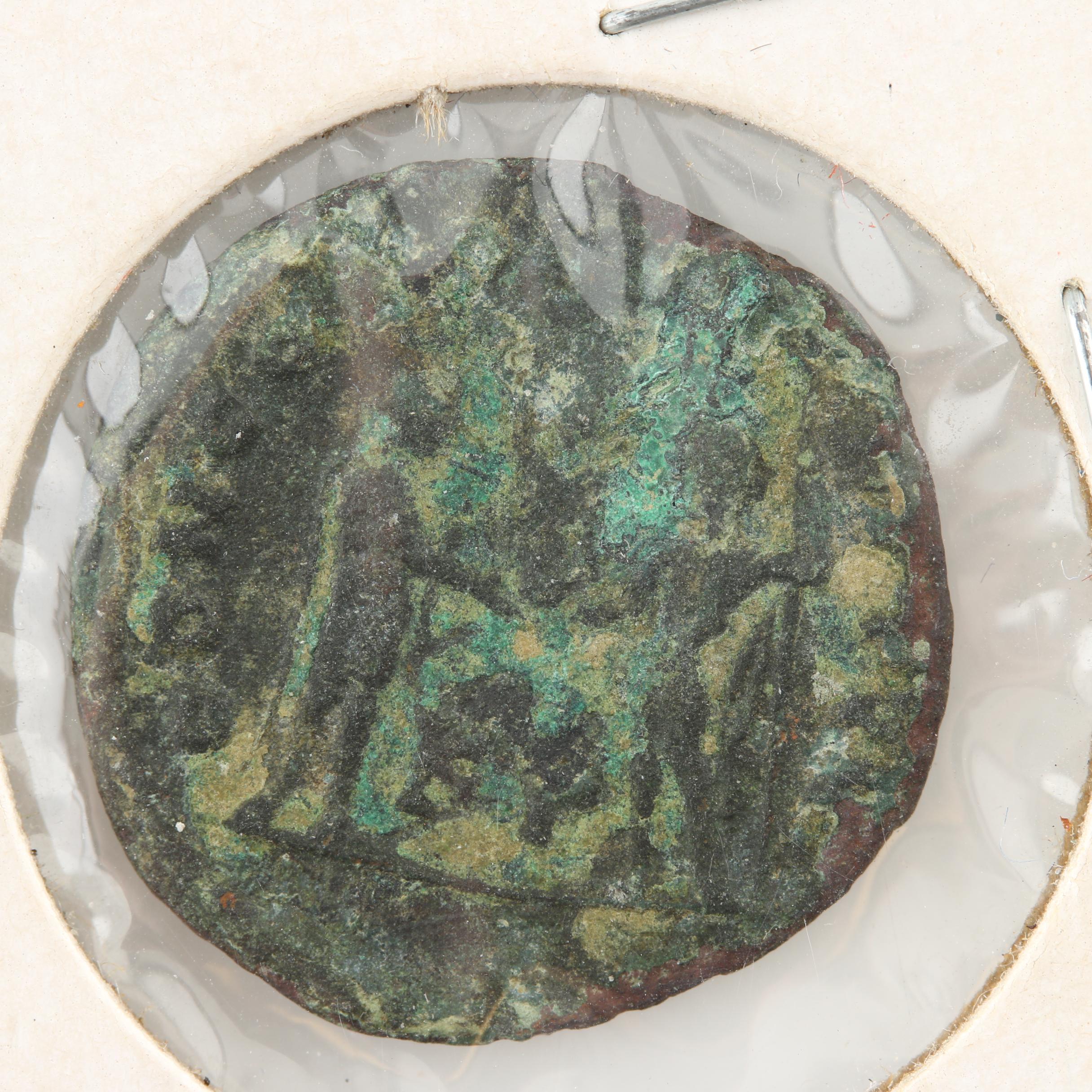 Five Ancient Roman Imperial Copper Coins