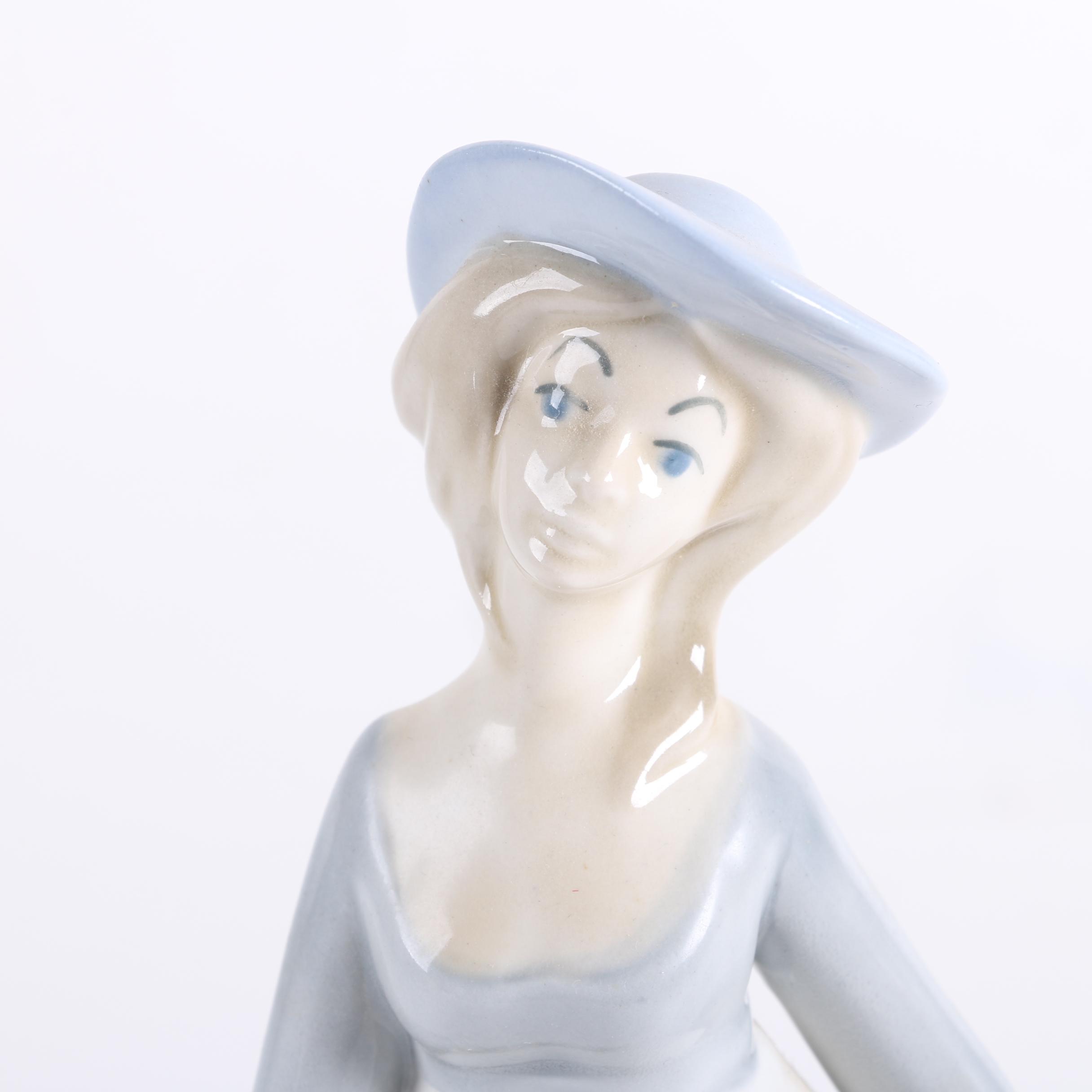 Castille Porcelain Female Figurines