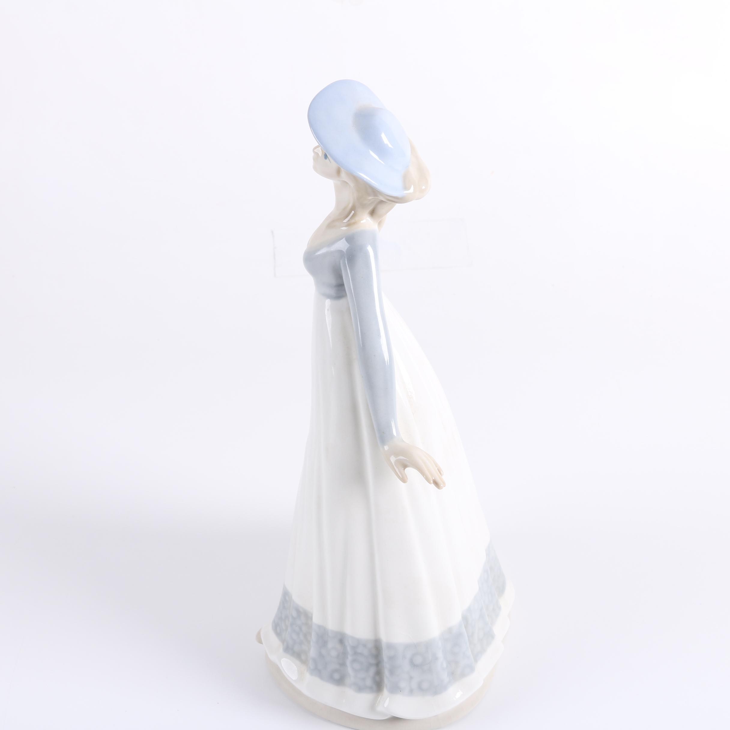 Castille Porcelain Female Figurines