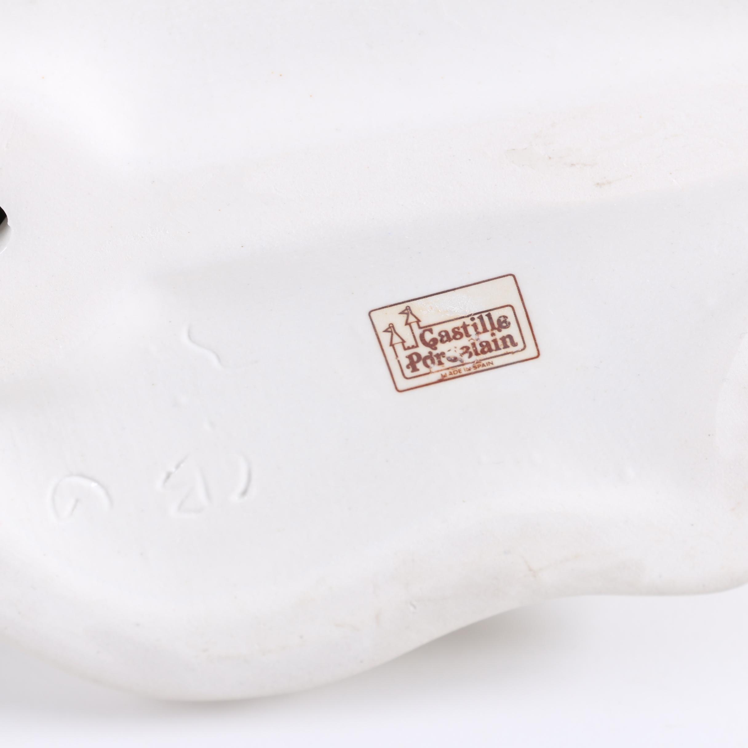 Castille Porcelain Female Figurines