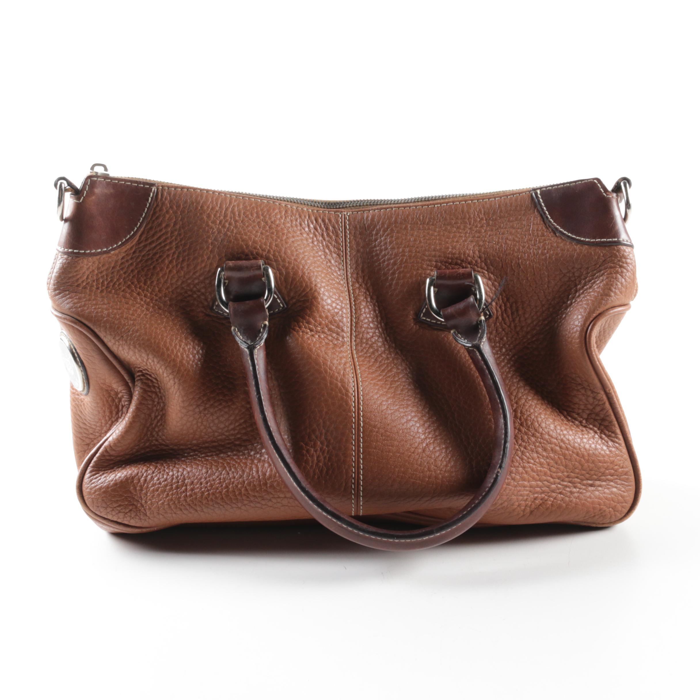 Dooney & Bourke Pebbled Leather Handbag