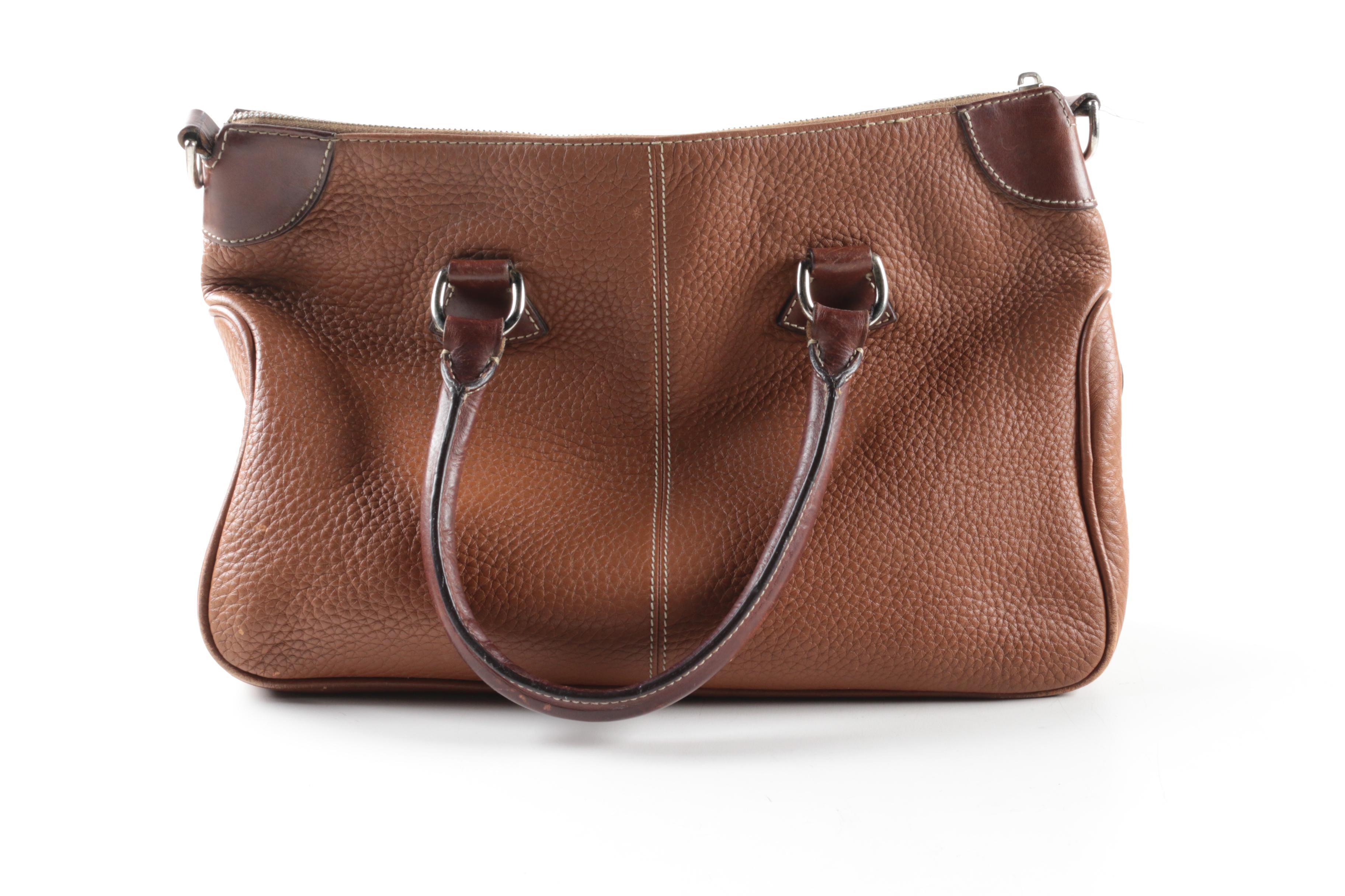 Dooney & Bourke Pebbled Leather Handbag