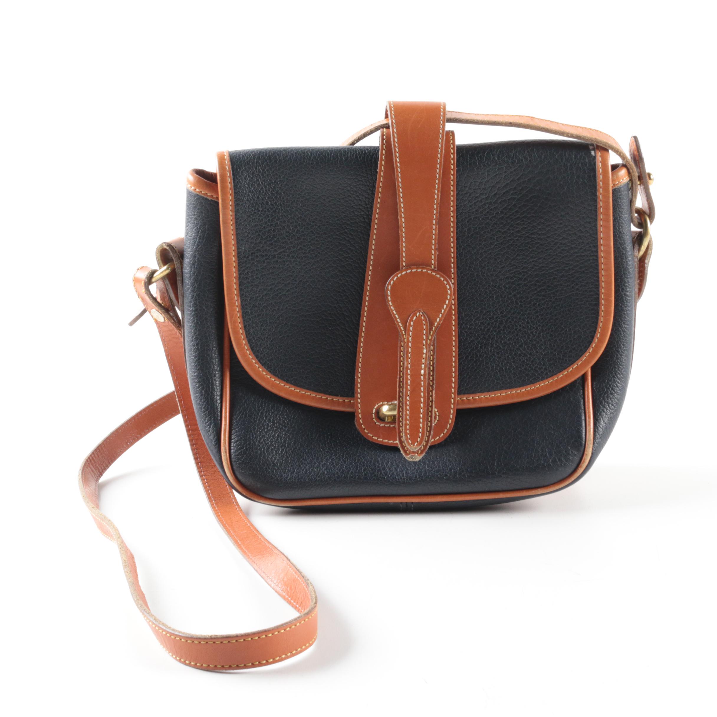 Vintage Dooney & Bourke All-Weather Leather Crossbody Bag