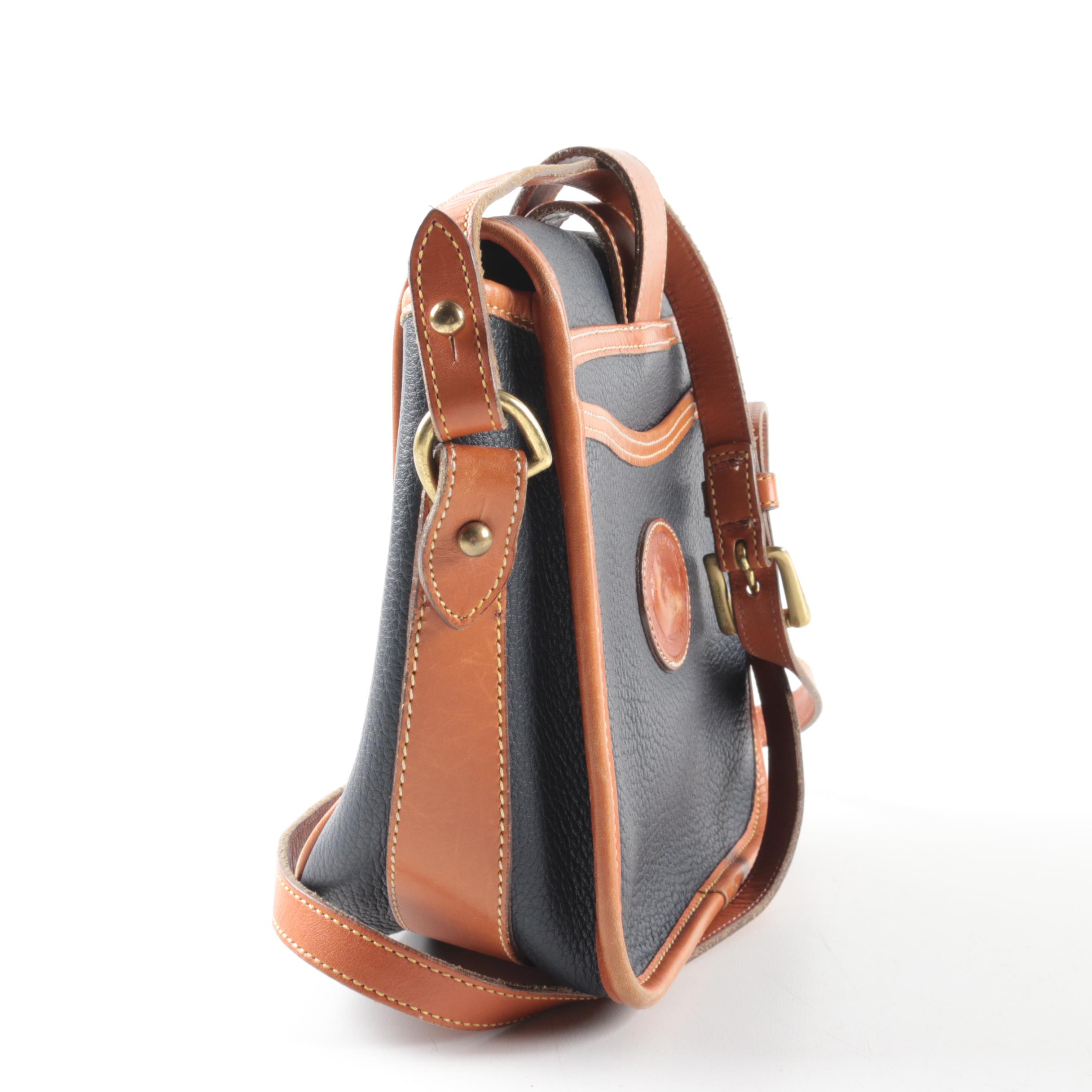 Vintage Dooney & Bourke All-Weather Leather Crossbody Bag