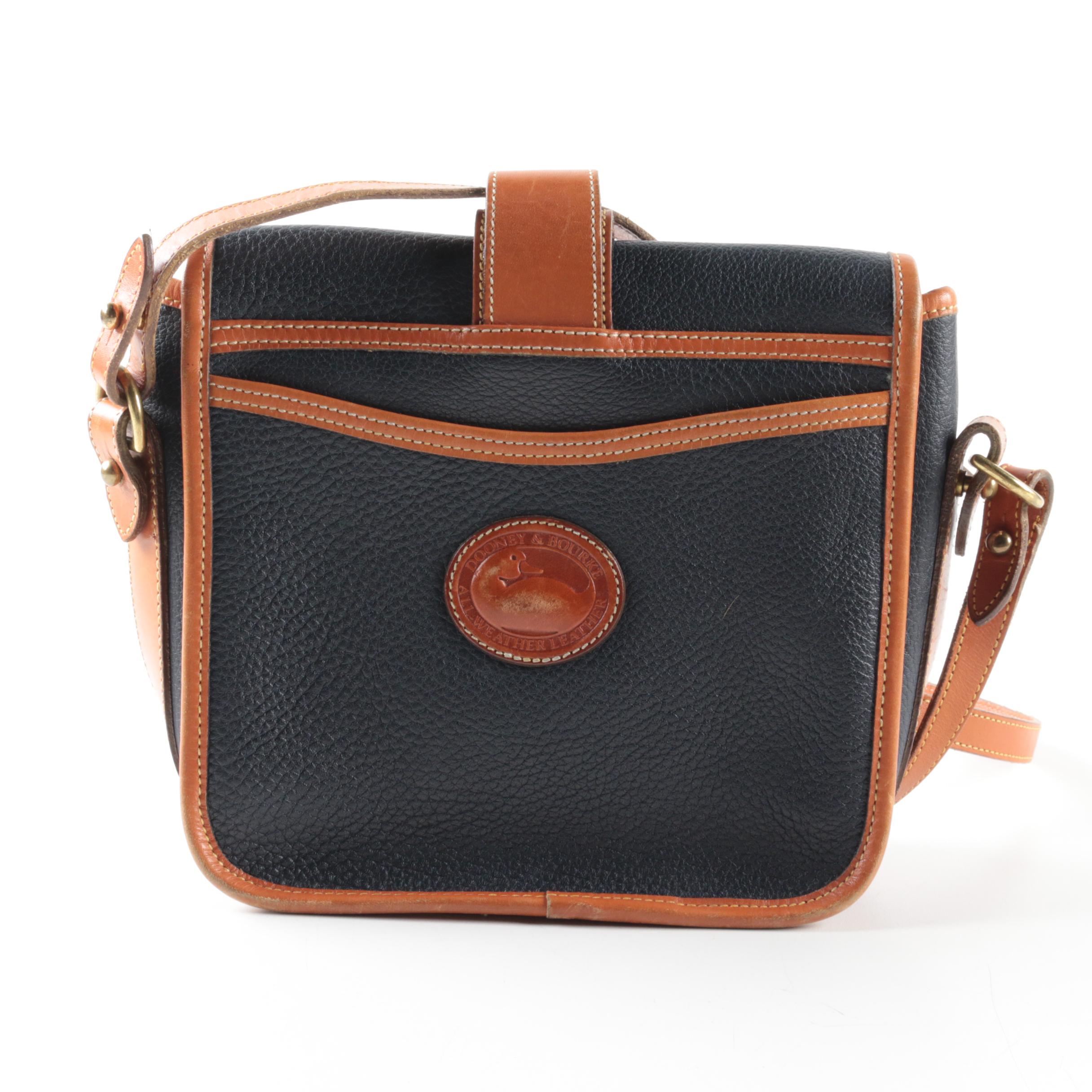 Vintage Dooney & Bourke All-Weather Leather Crossbody Bag