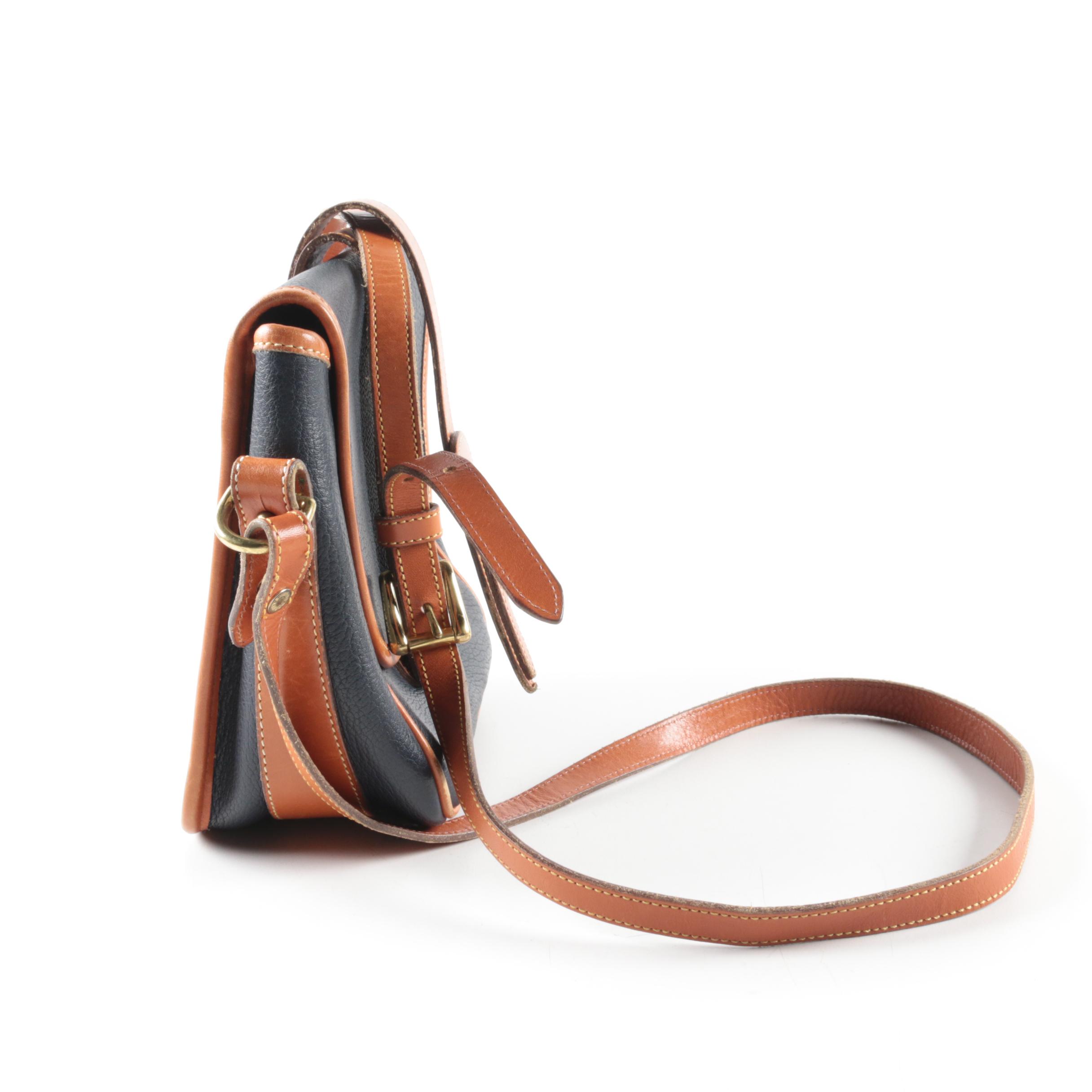 Vintage Dooney & Bourke All-Weather Leather Crossbody Bag