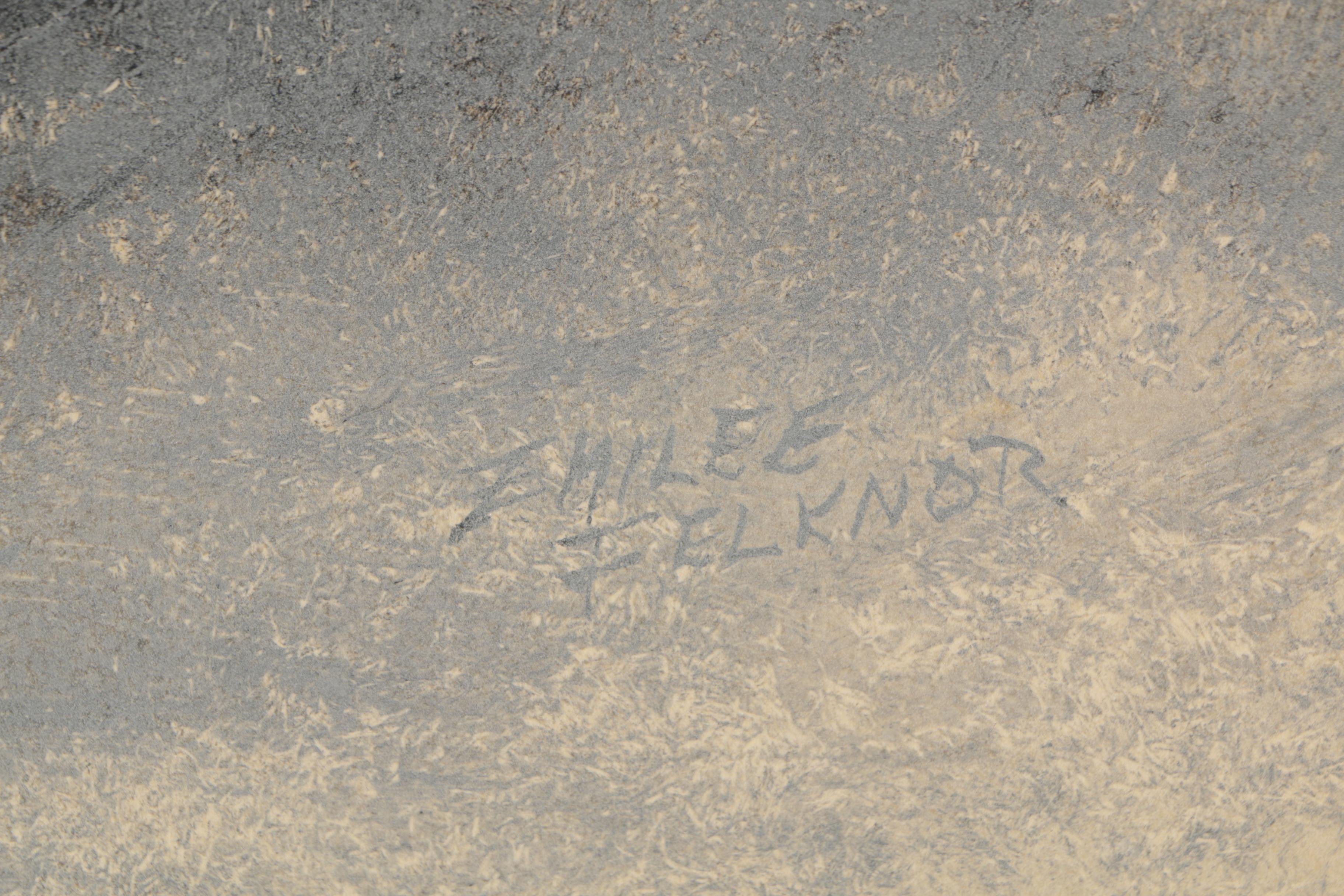 Emilee Felknor Watercolor Painting "Old Oak"