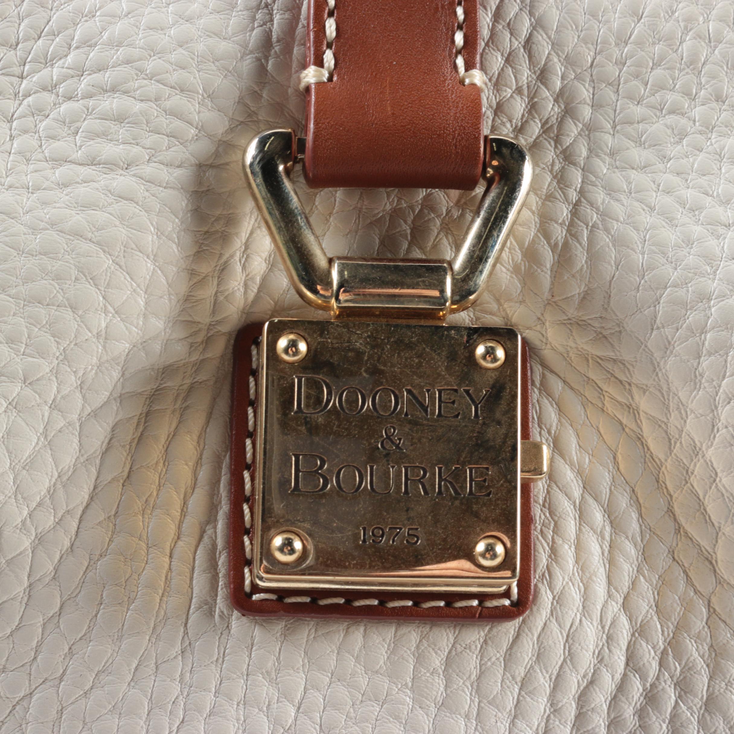 Dooney & Bourke Pebbled Leather Hobo Bag