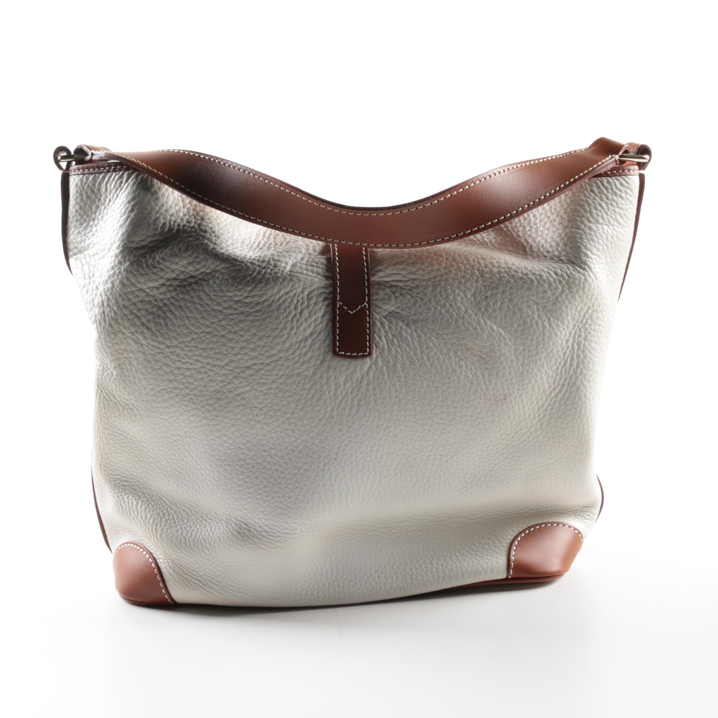 Dooney & Bourke Pebbled Leather Hobo Bag