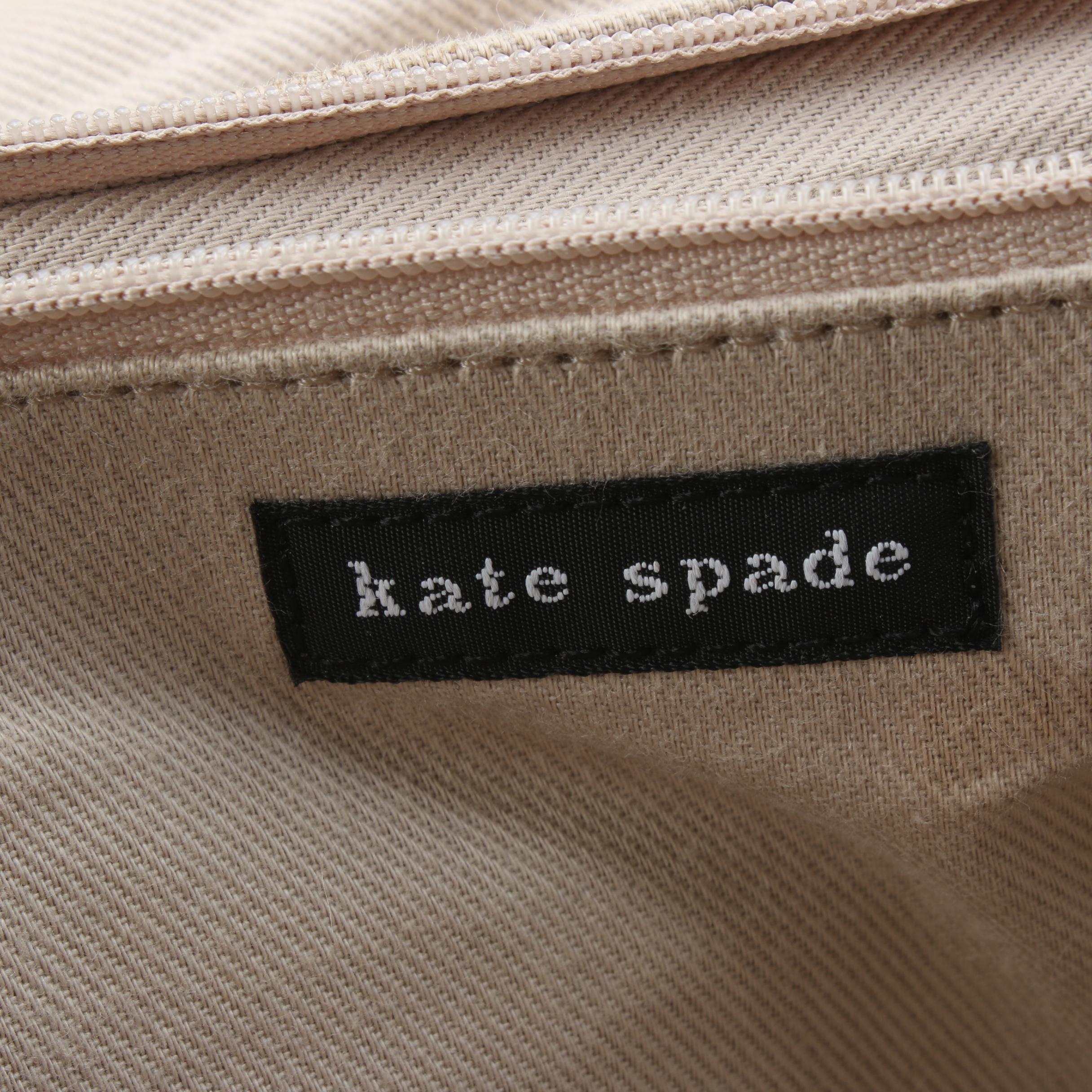 Kate Spade Monogrammed Jacquard Tote