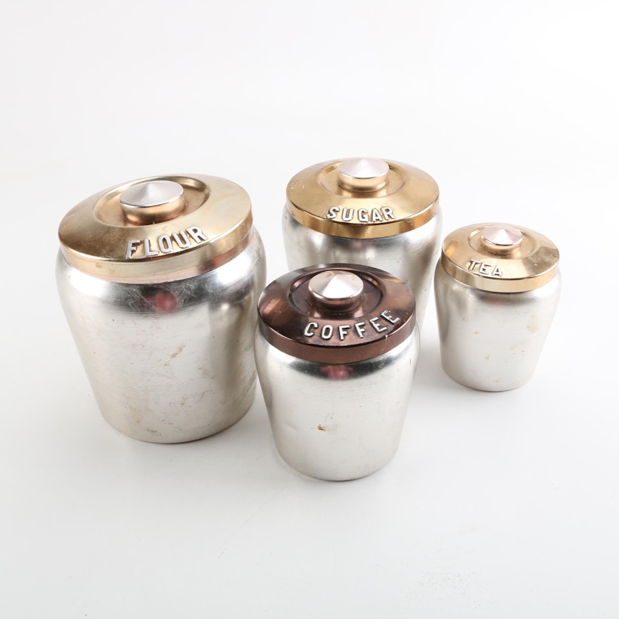 Aluminum Kitchen Canisters