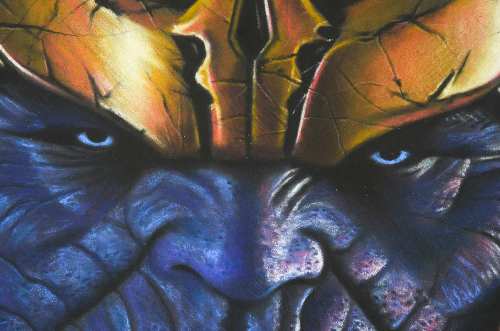 Victor Garduno Signed Limited Edition Giclee Print "Thanos"