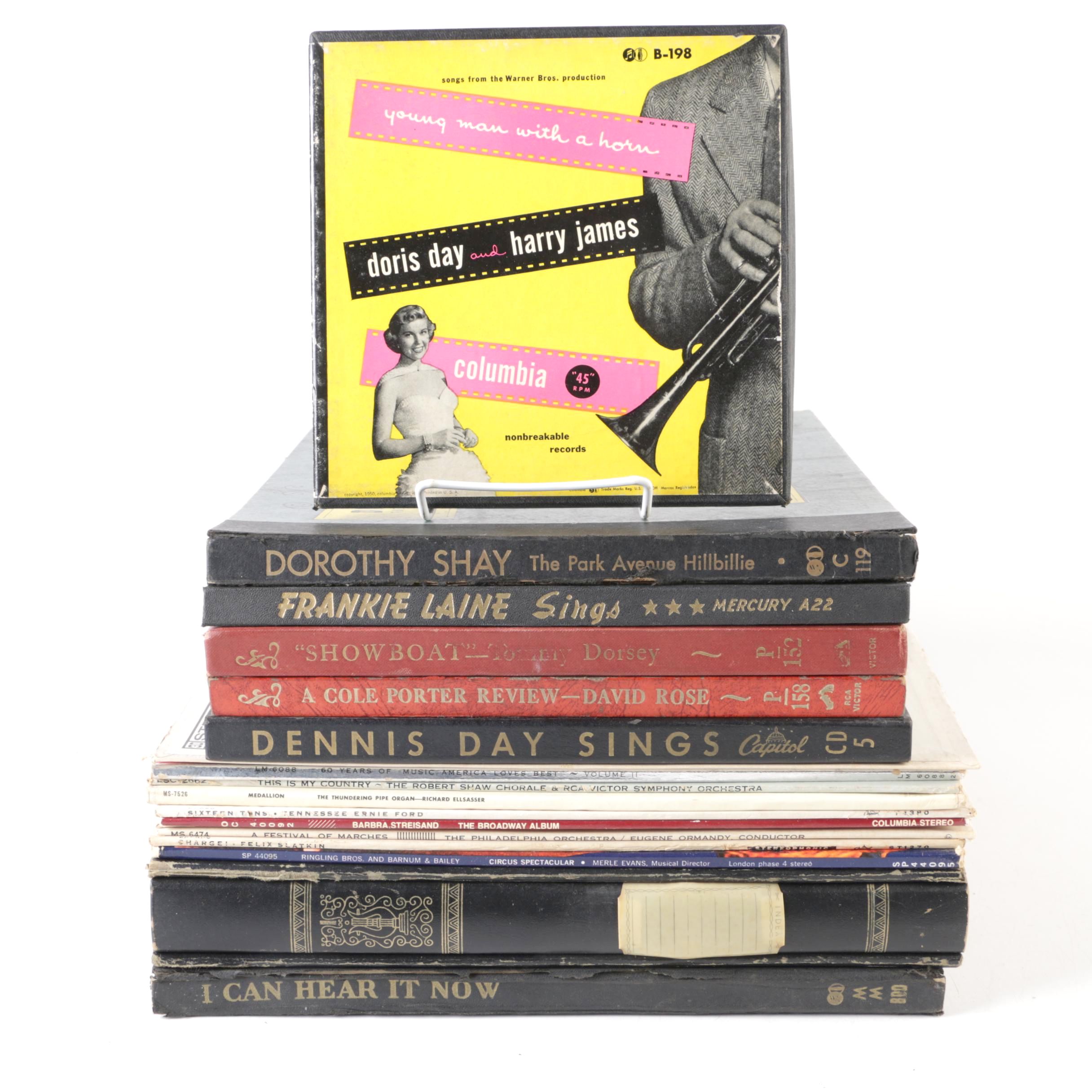 Dorothy Shay, Barbra Streisand and Other Vintage records