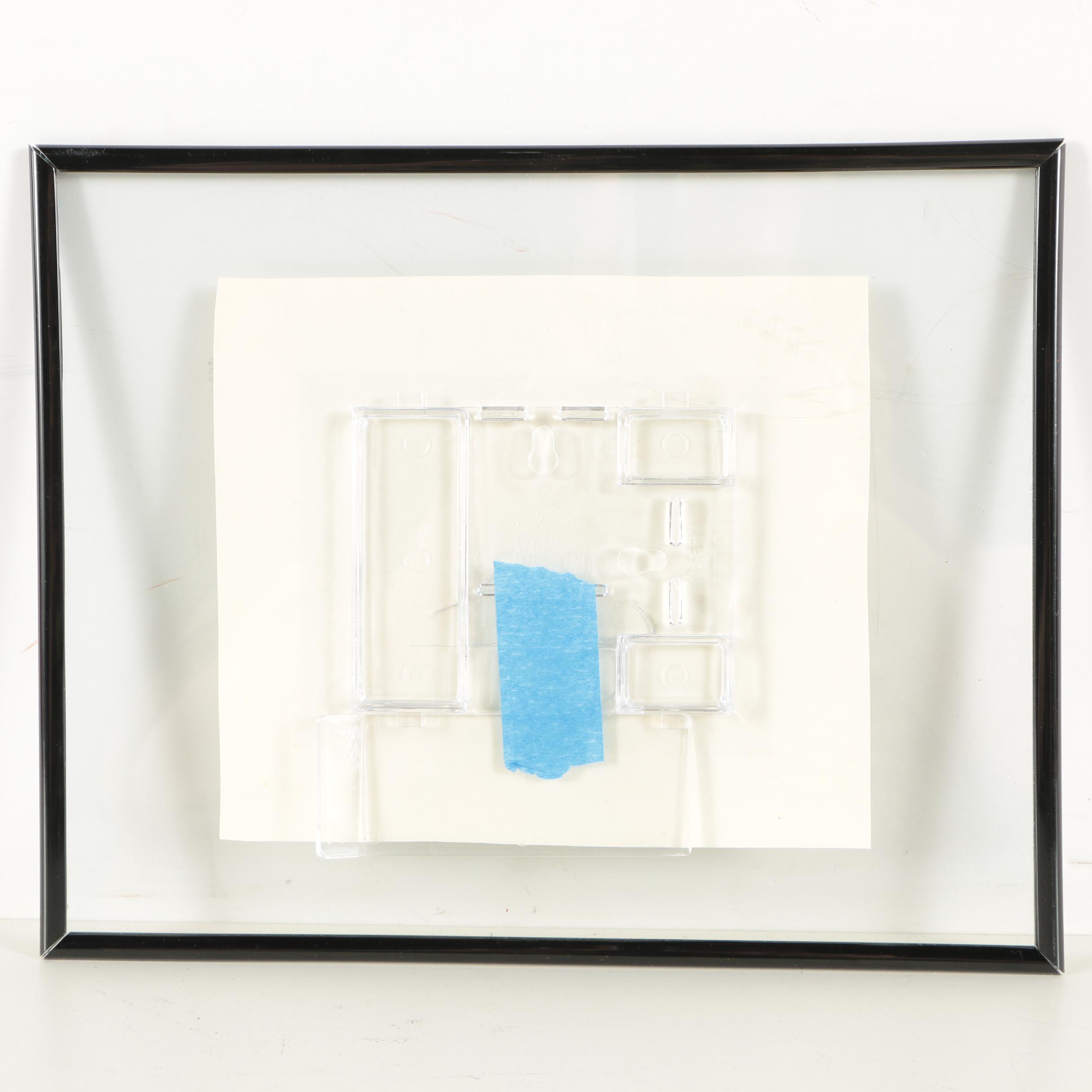 Mary Lou Hess Etching "Some Call It Landscape"