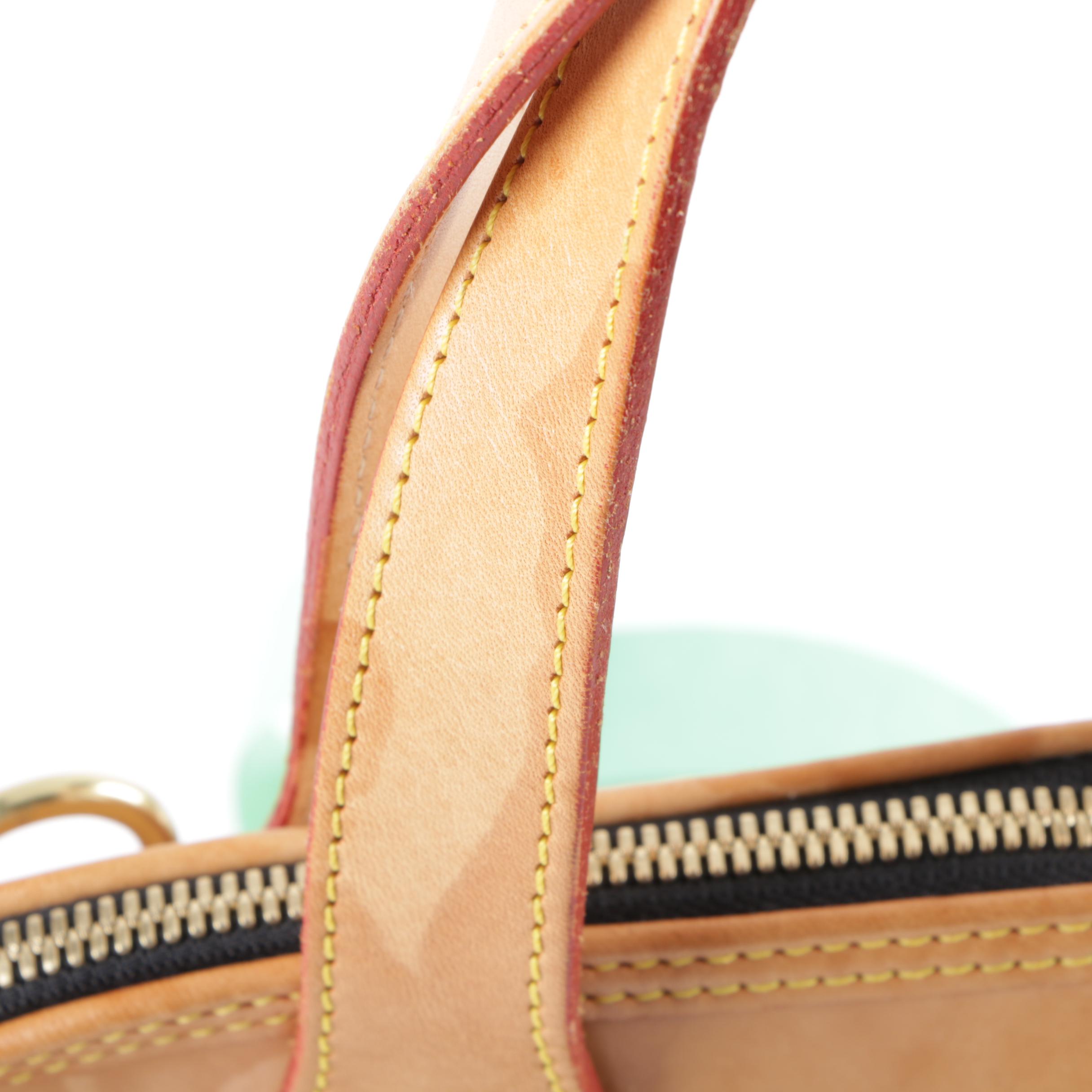 Dooney & Bourke Canvas and Leather Handbag