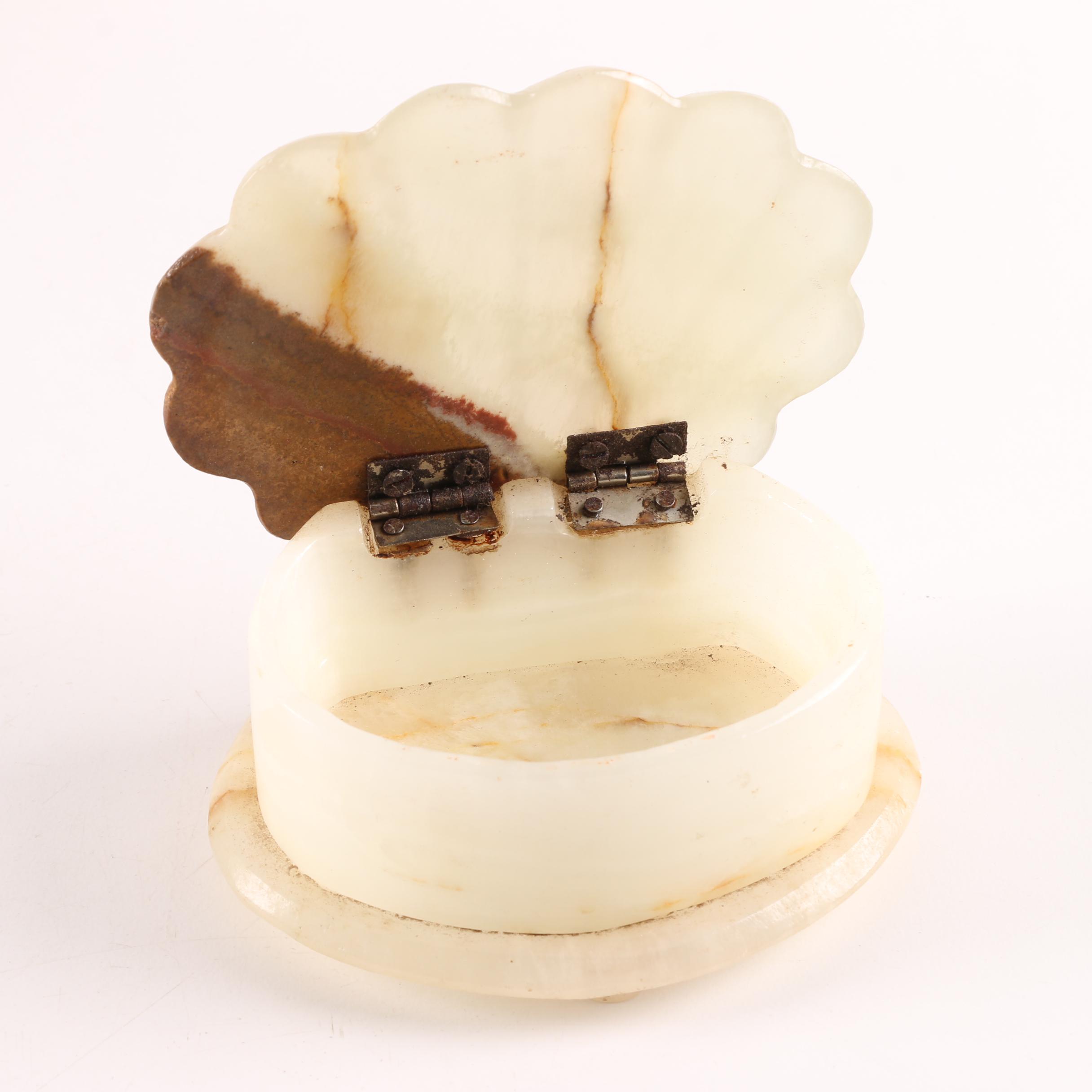 Stone Figurines Trays and Boxes