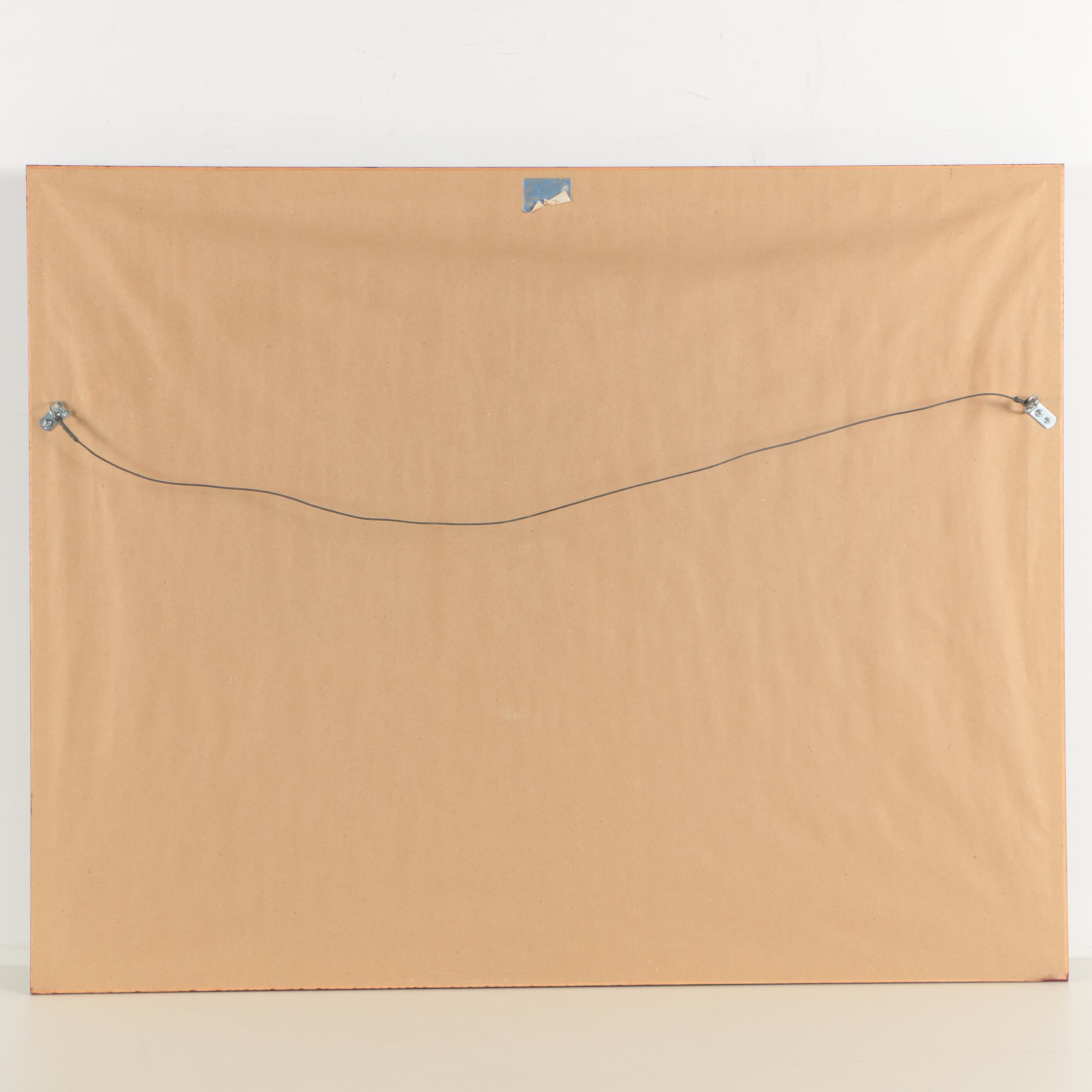 Charles Vickery Limited Edition Offset Lithograph "Peace Before the Storm"