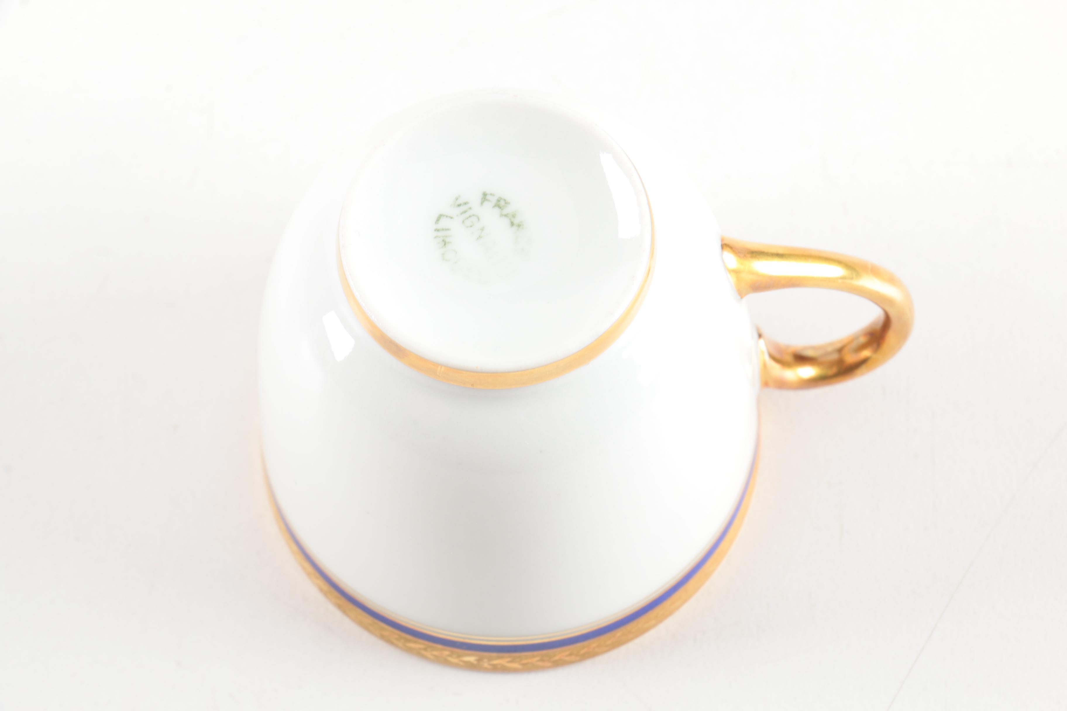 Vintage Vignaud Limoges "The Seville" Porcelain Dinner Service