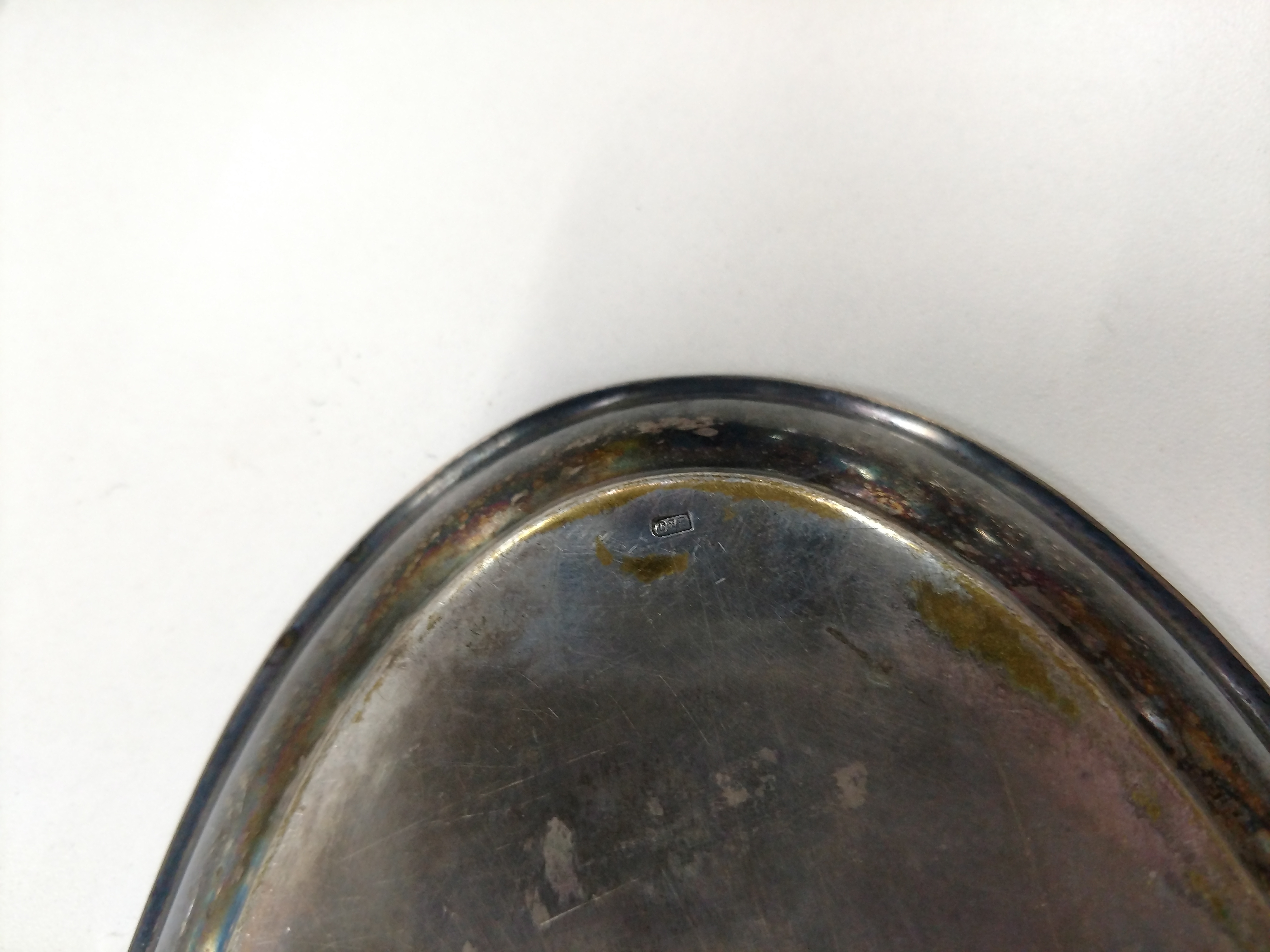 Hugo Böhm German 800 Silver Tea Tray