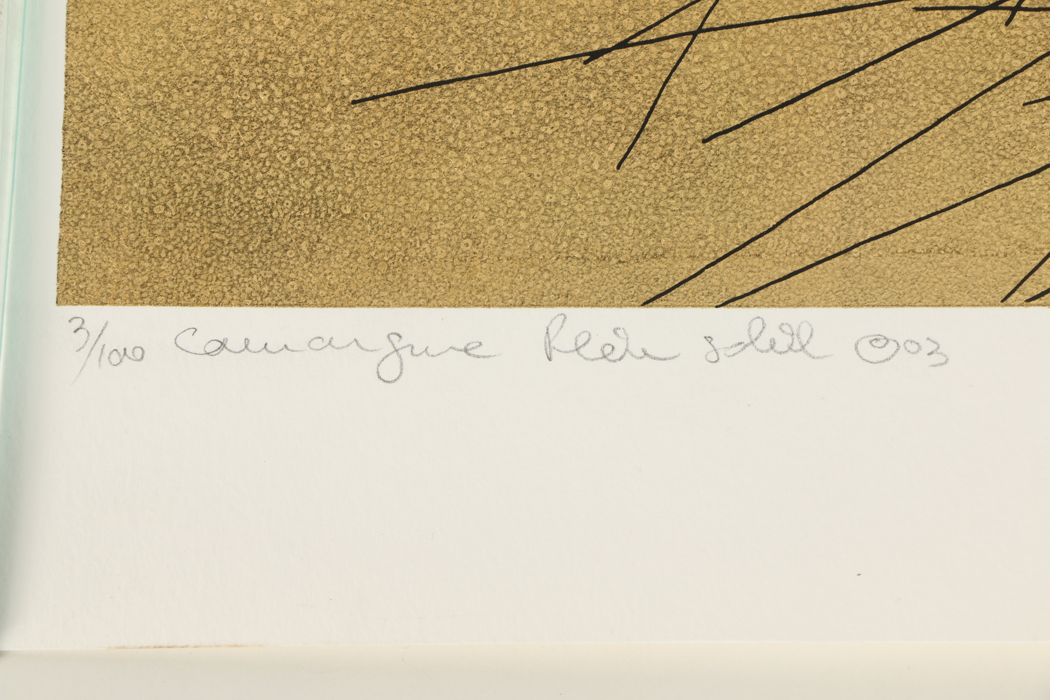 Guillaume Azoulay Embellished Serigraph "Camargue Plein Soleil"