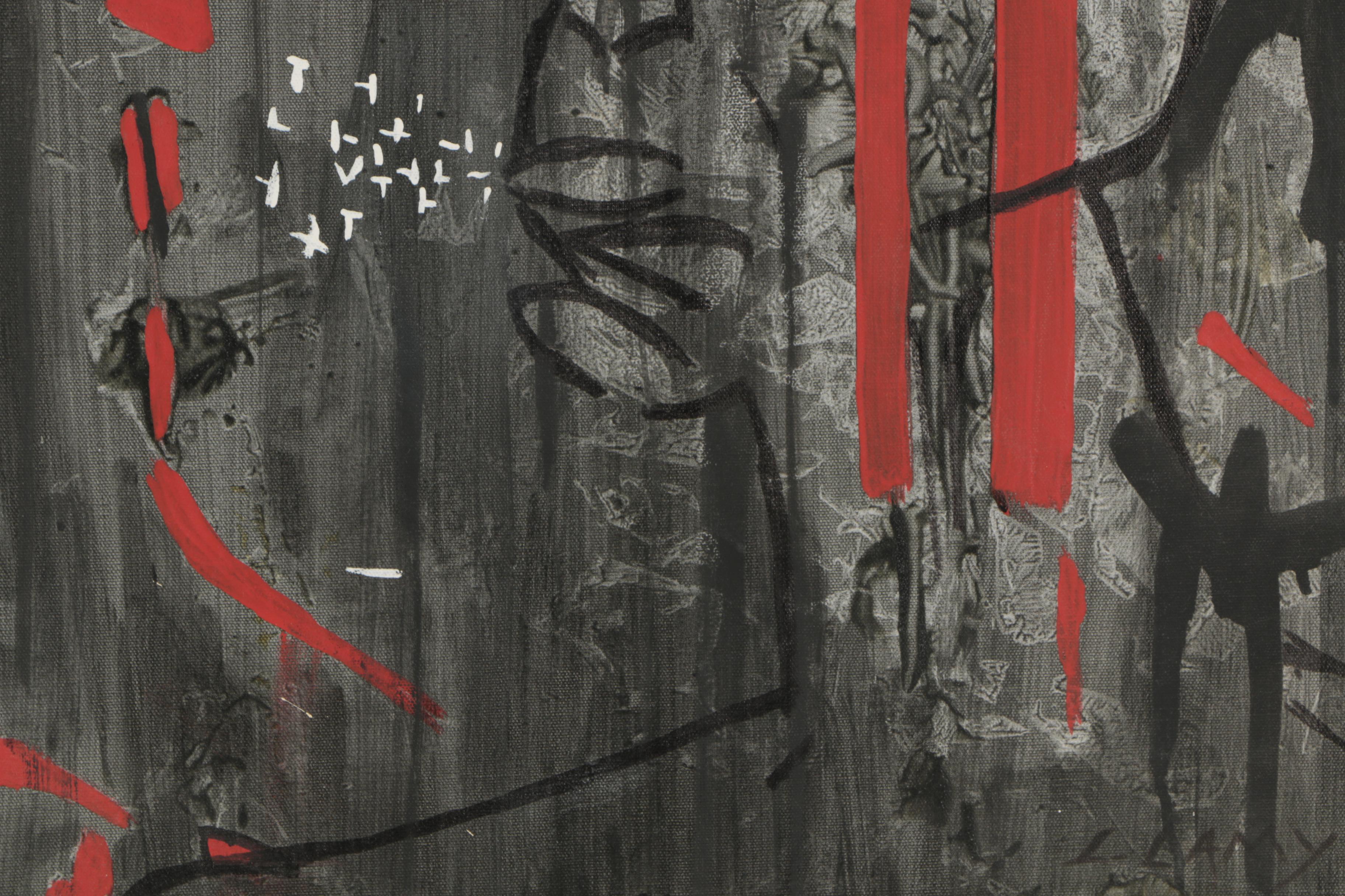 Lionel Lamy Acrylic Painting