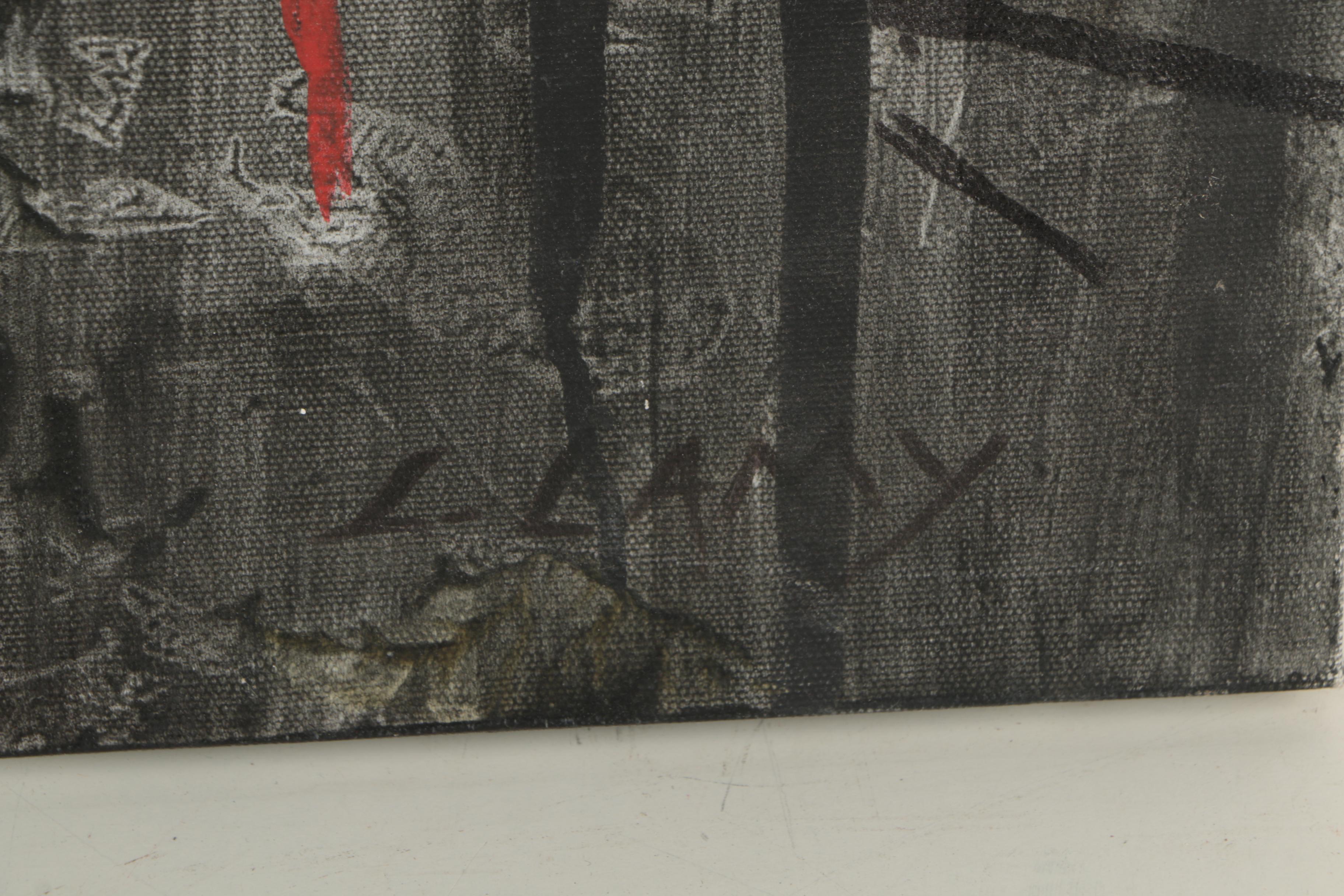 Lionel Lamy Acrylic Painting